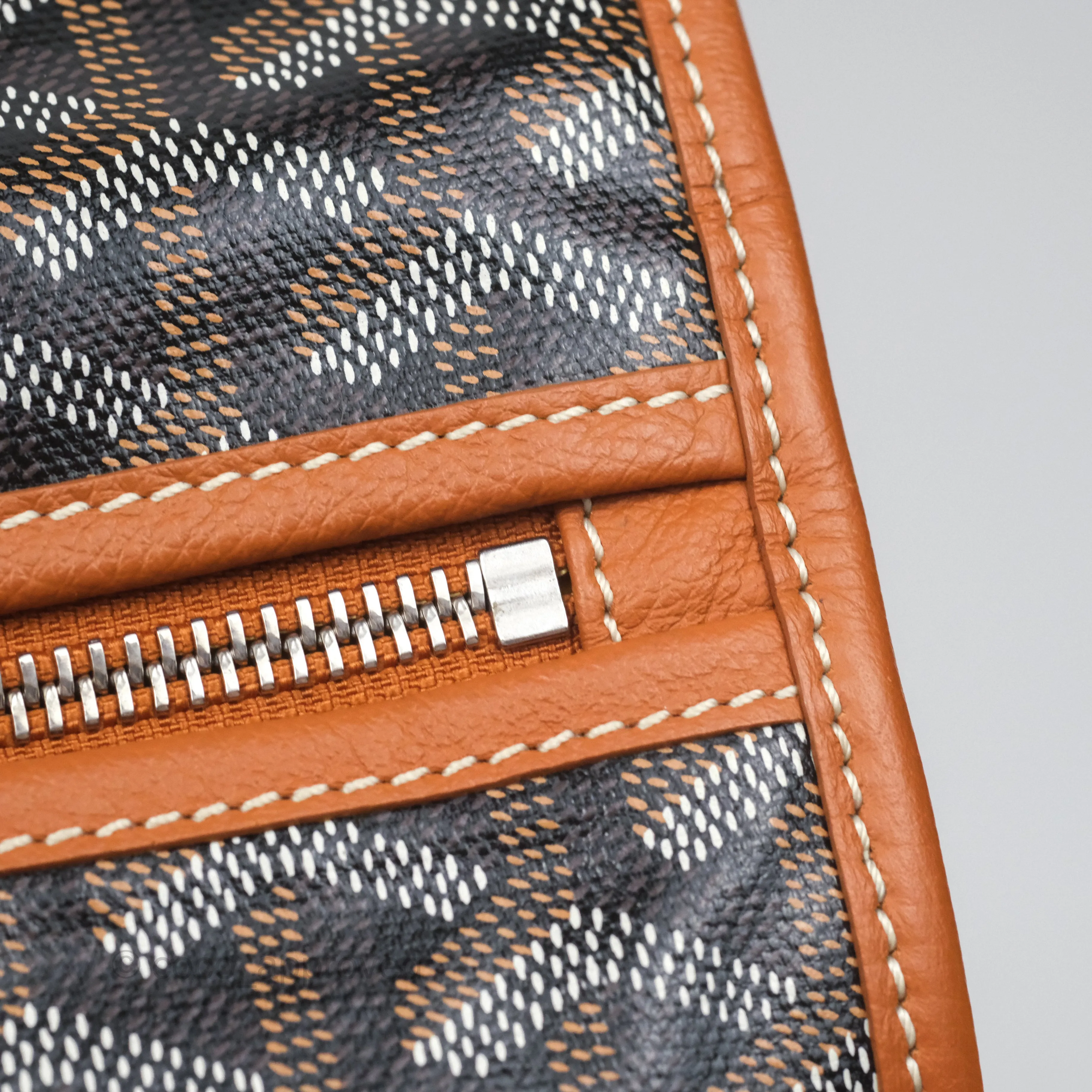 Goyard Saint Lger Backpack Black/ Tan
