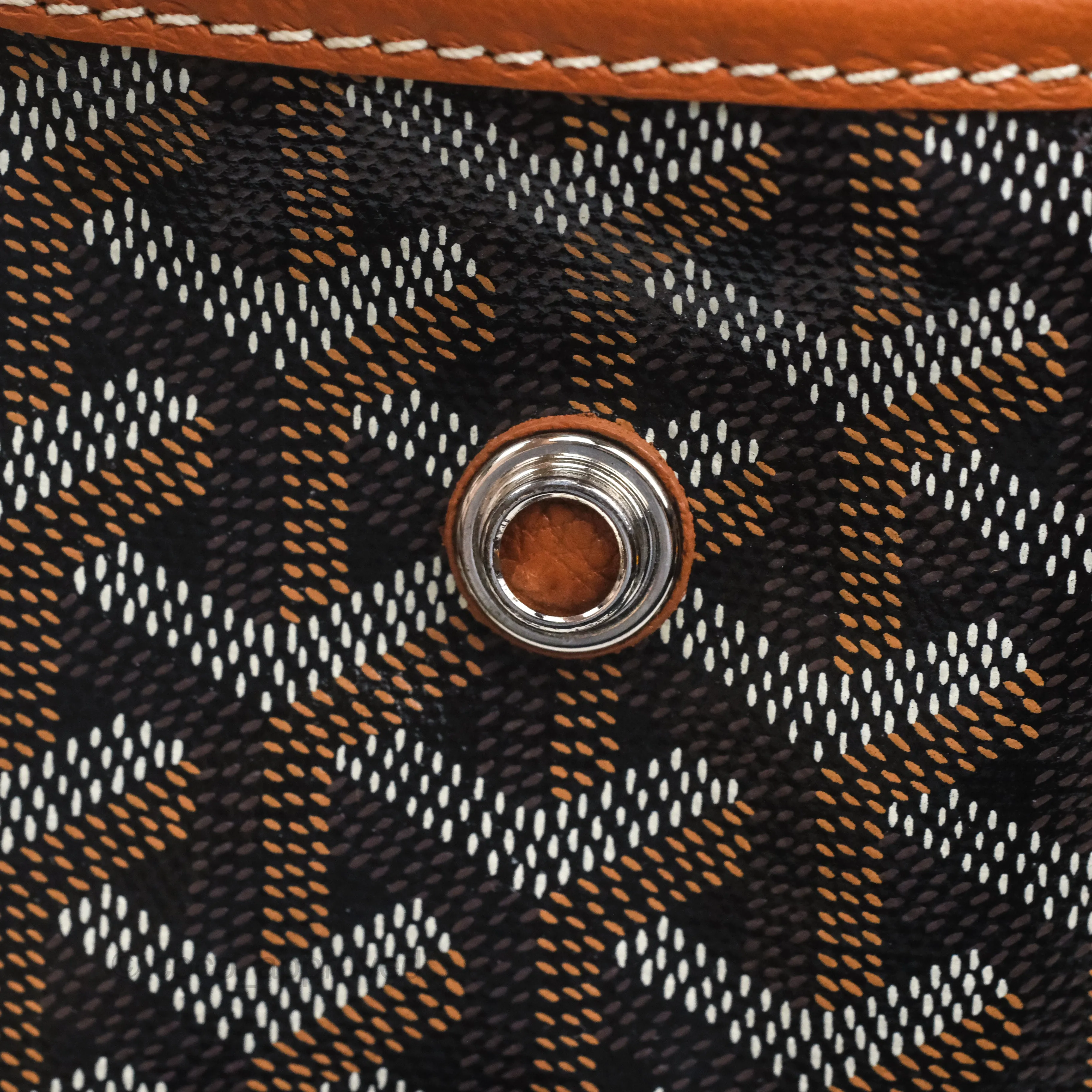 Goyard Saint Lger Backpack Black/ Tan
