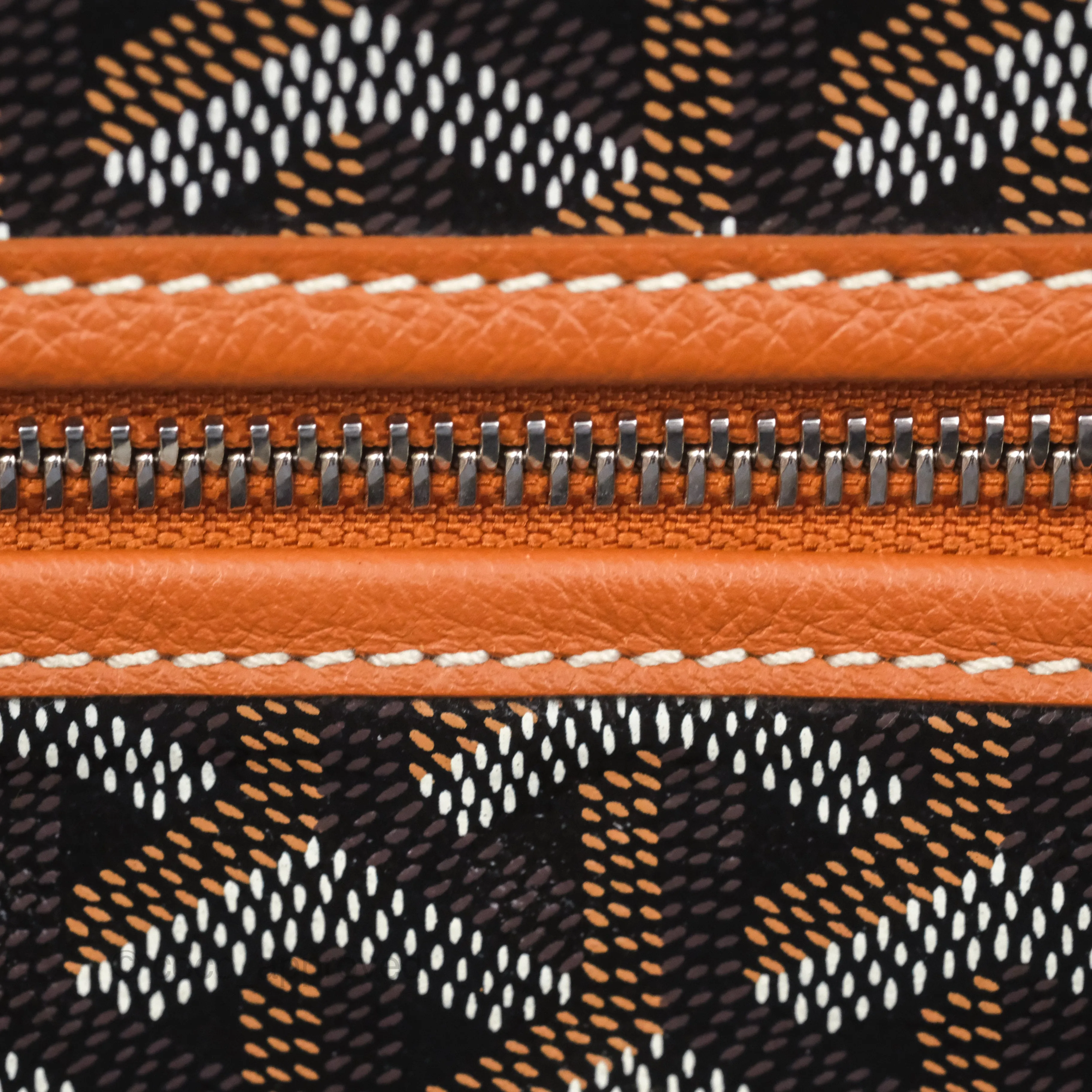 Goyard Saint Lger Backpack Black/ Tan