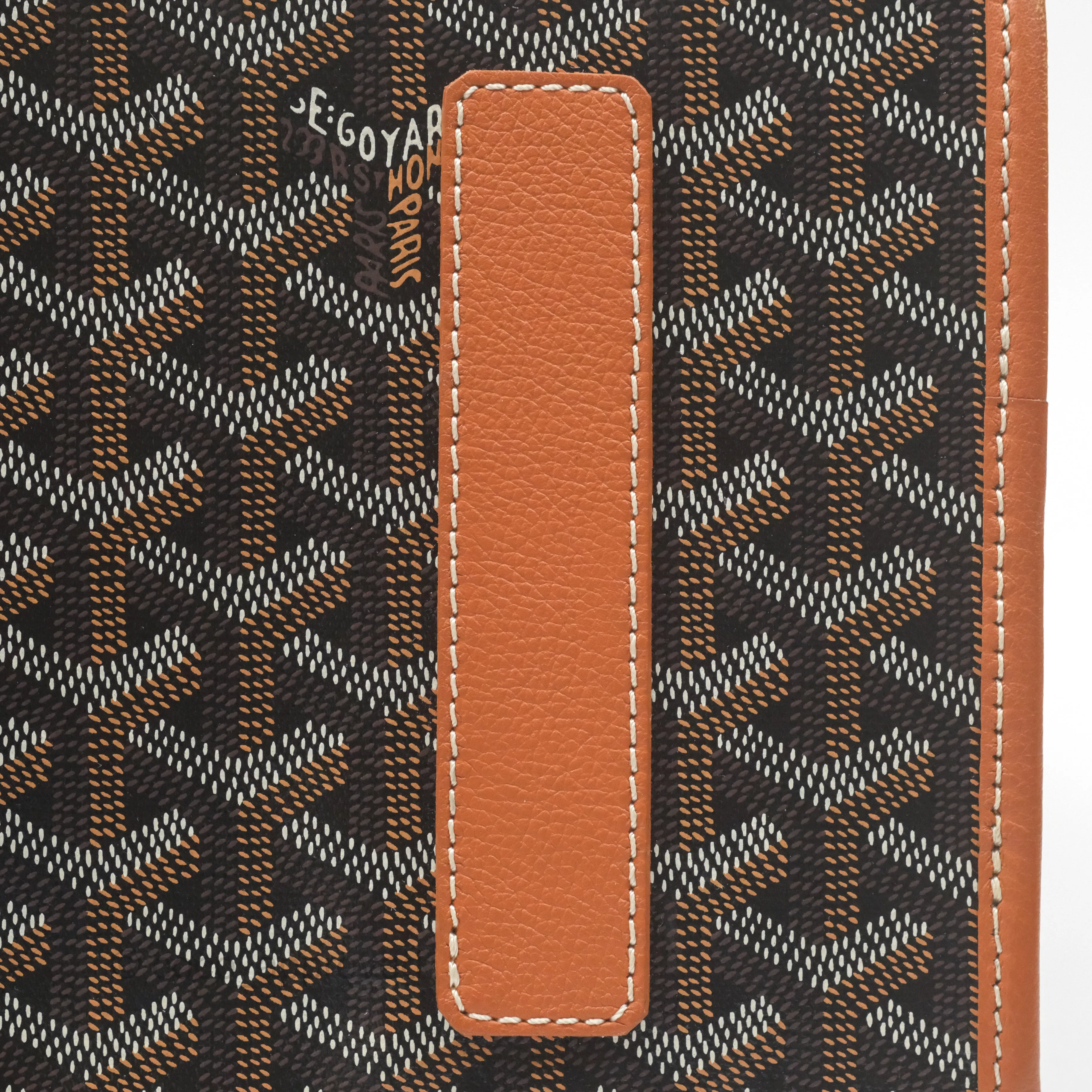Goyard Saint Lger Backpack Black/ Tan