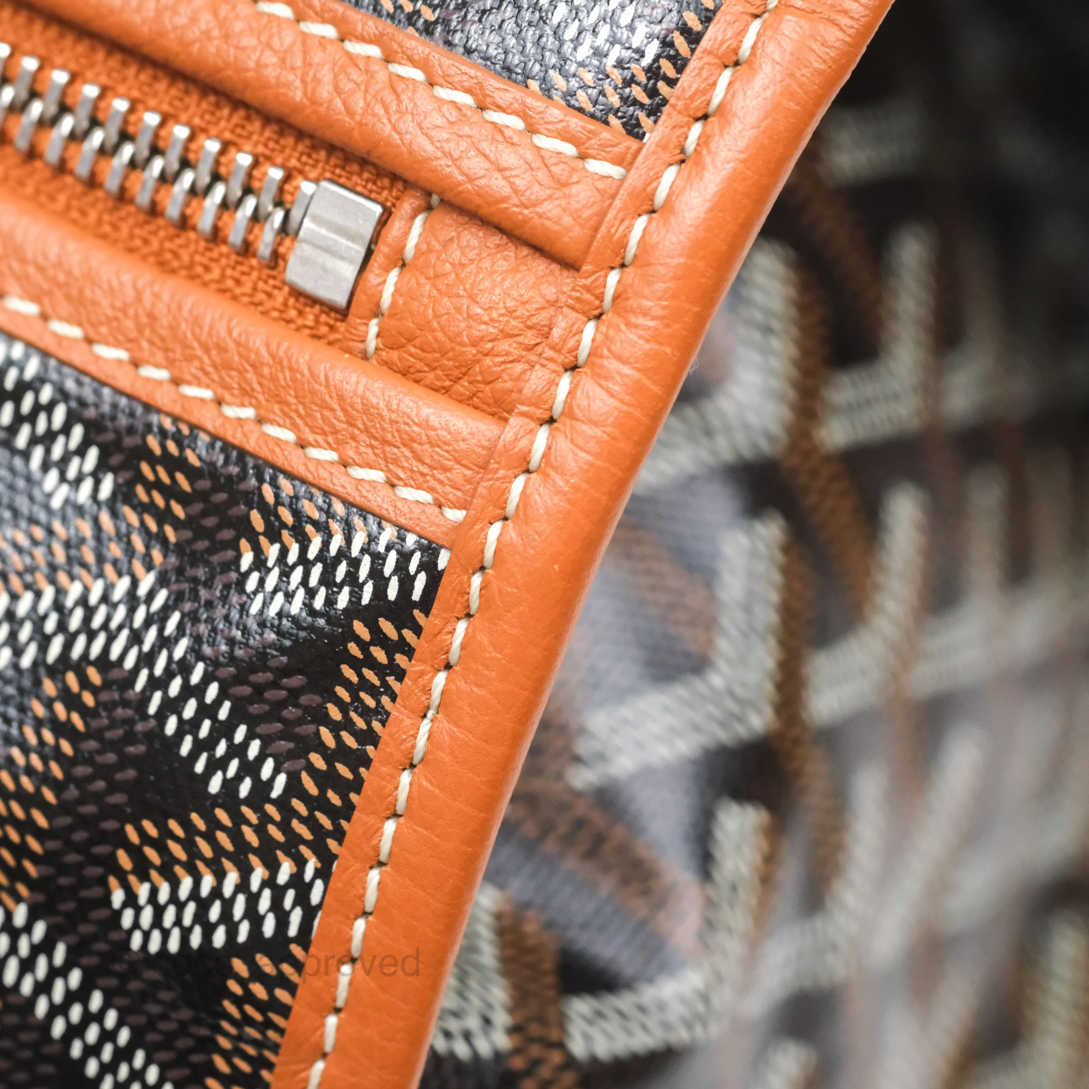 Goyard Saint Lger Backpack Black/ Tan