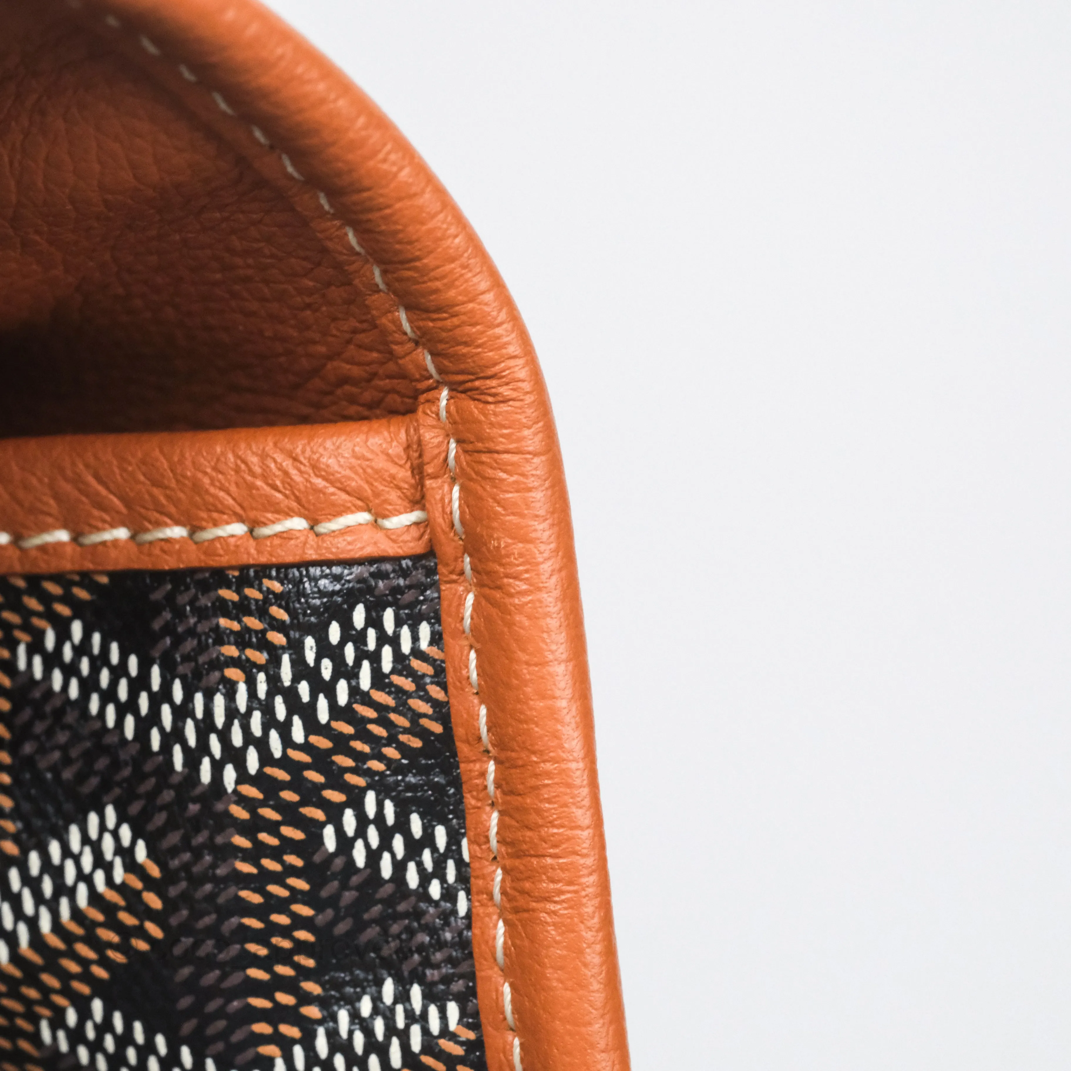 Goyard Saint Lger Backpack Black/ Tan