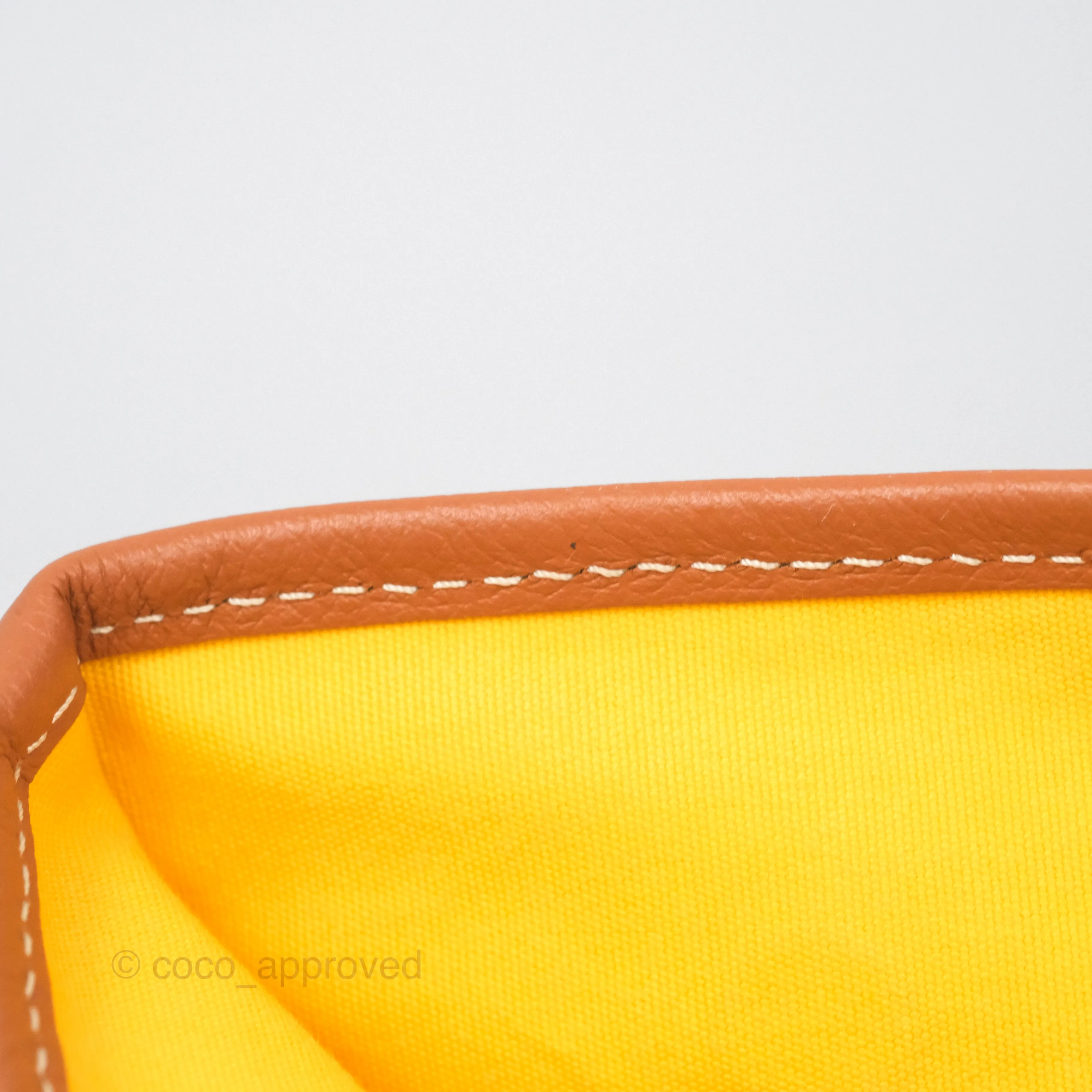 Goyard Saint Lger Backpack Black/ Tan
