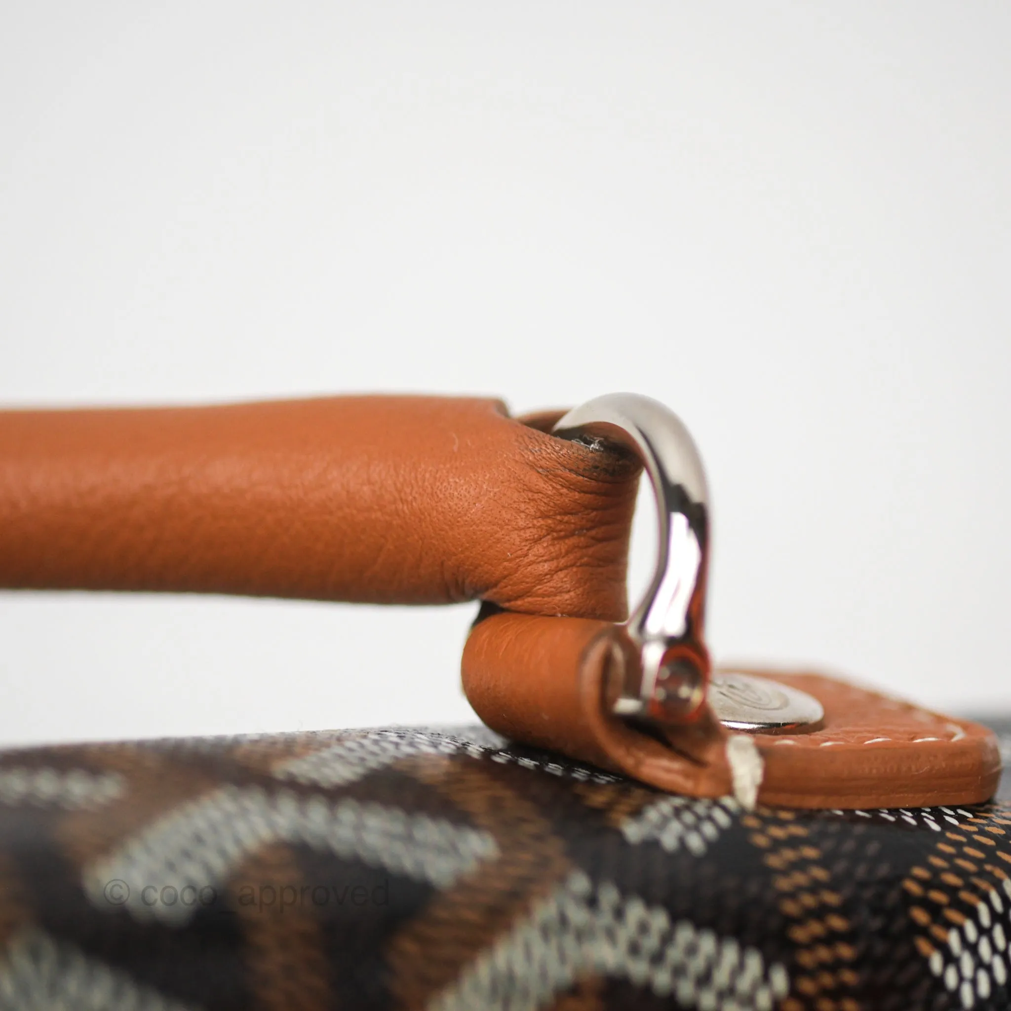 Goyard Saint Lger Backpack Black/ Tan