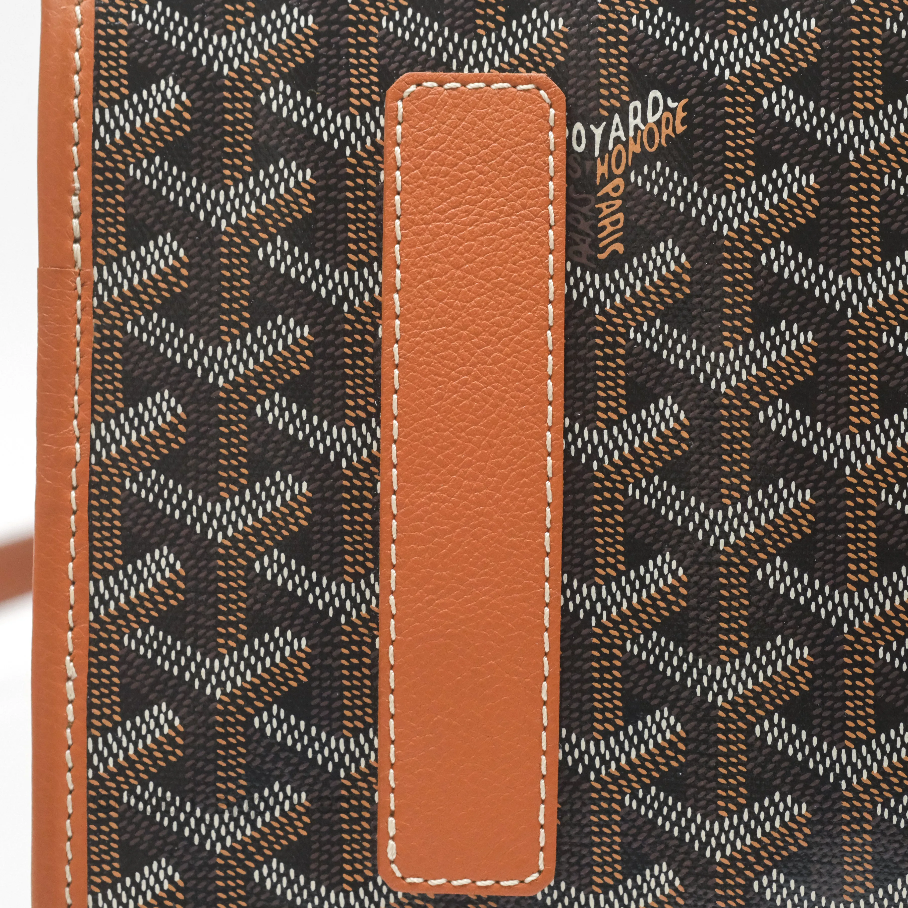 Goyard Saint Lger Backpack Black/ Tan