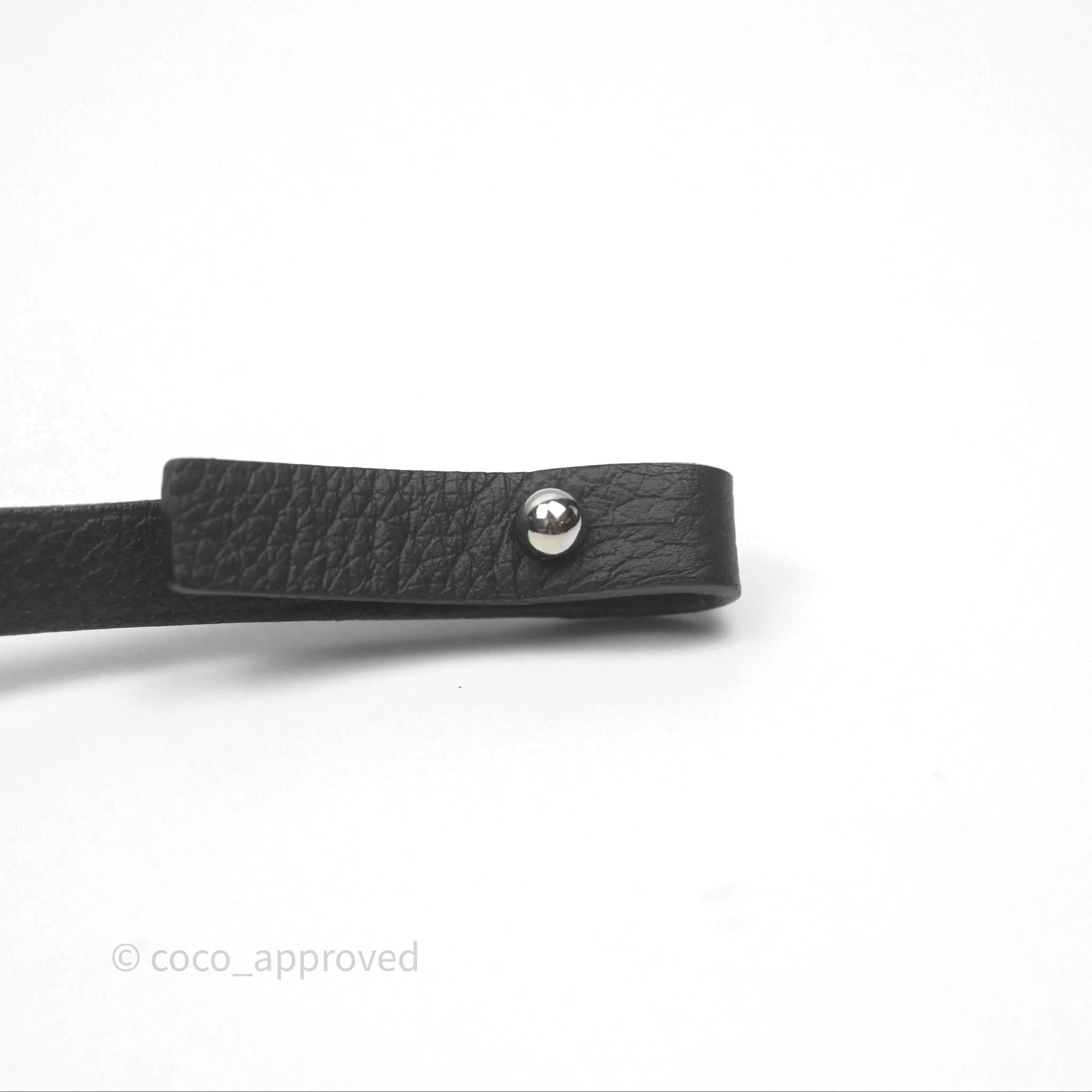 Goyard Saint Louis Black Goyardine Canvas PM