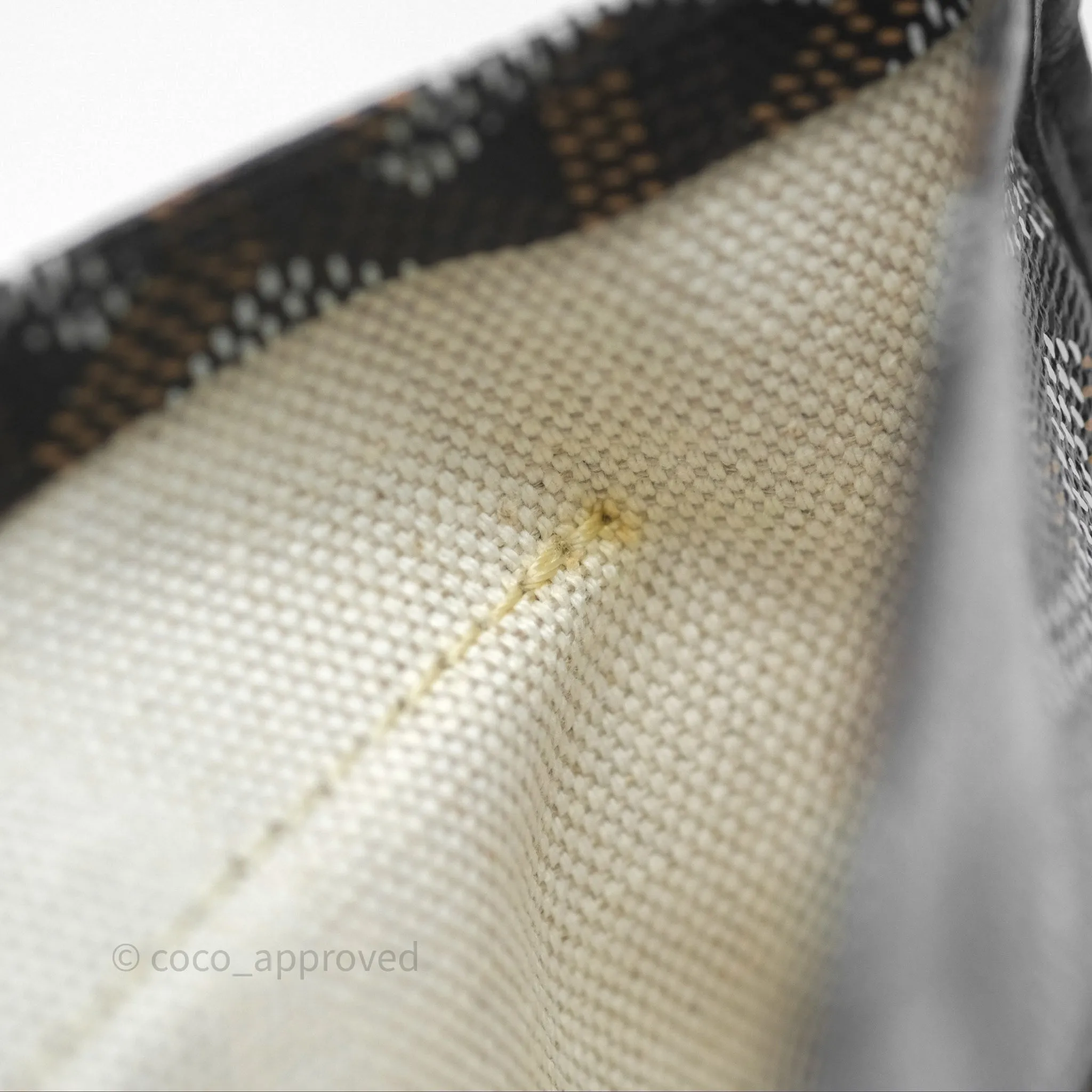 Goyard Saint Louis Black Goyardine Canvas PM