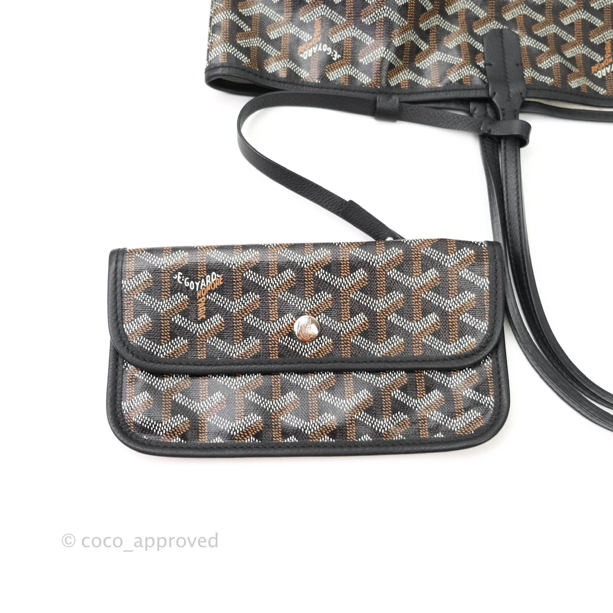Goyard Saint Louis Black PM