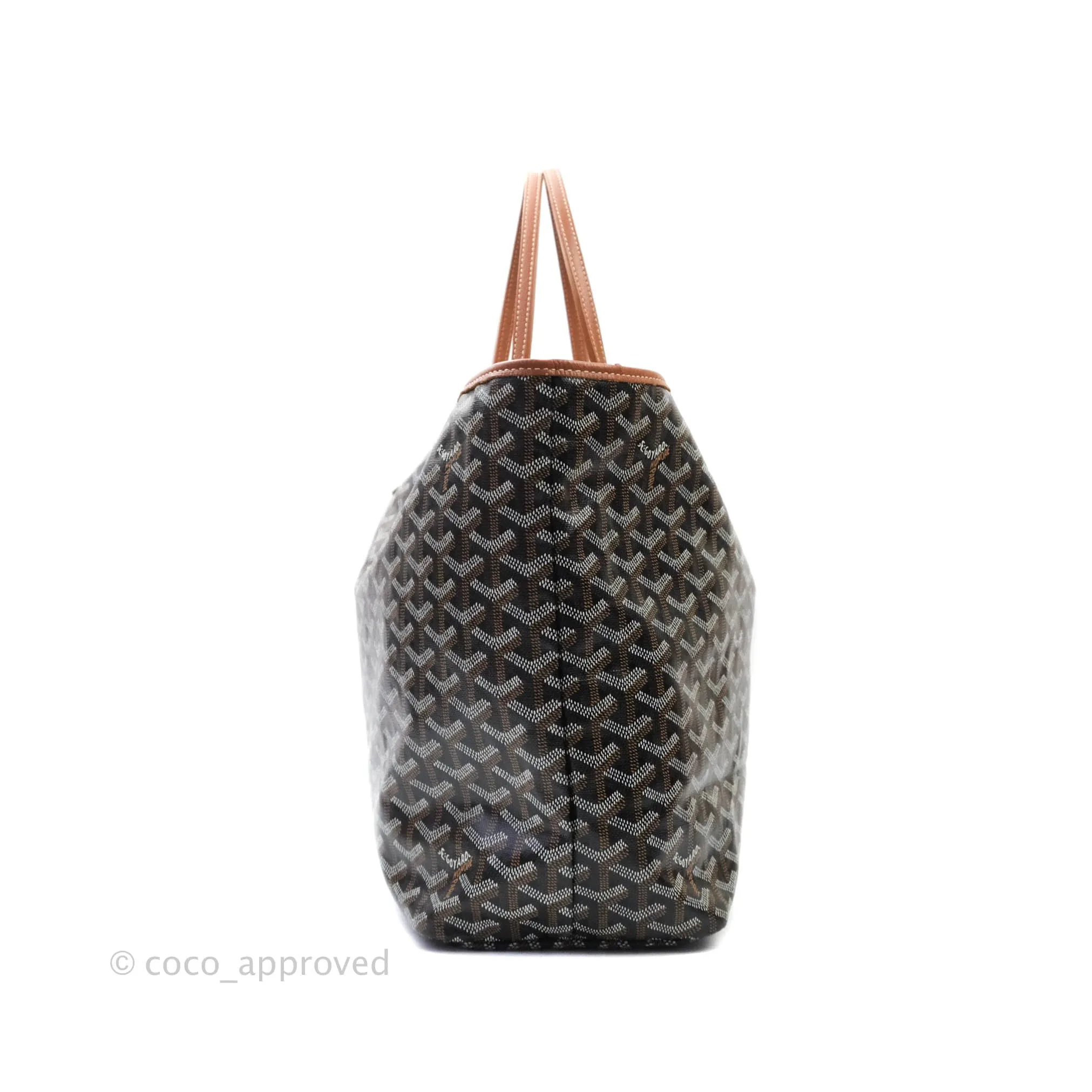 Goyard Saint Louis Black/Tan PM