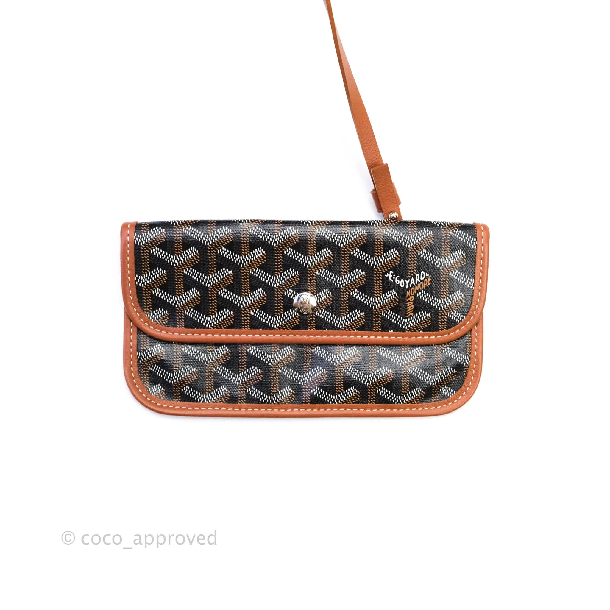 Goyard Saint Louis Black/Tan PM