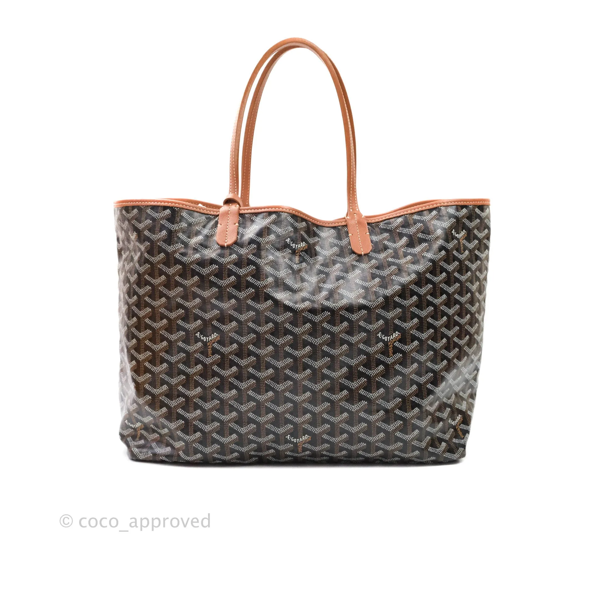 Goyard Saint Louis Black/Tan PM
