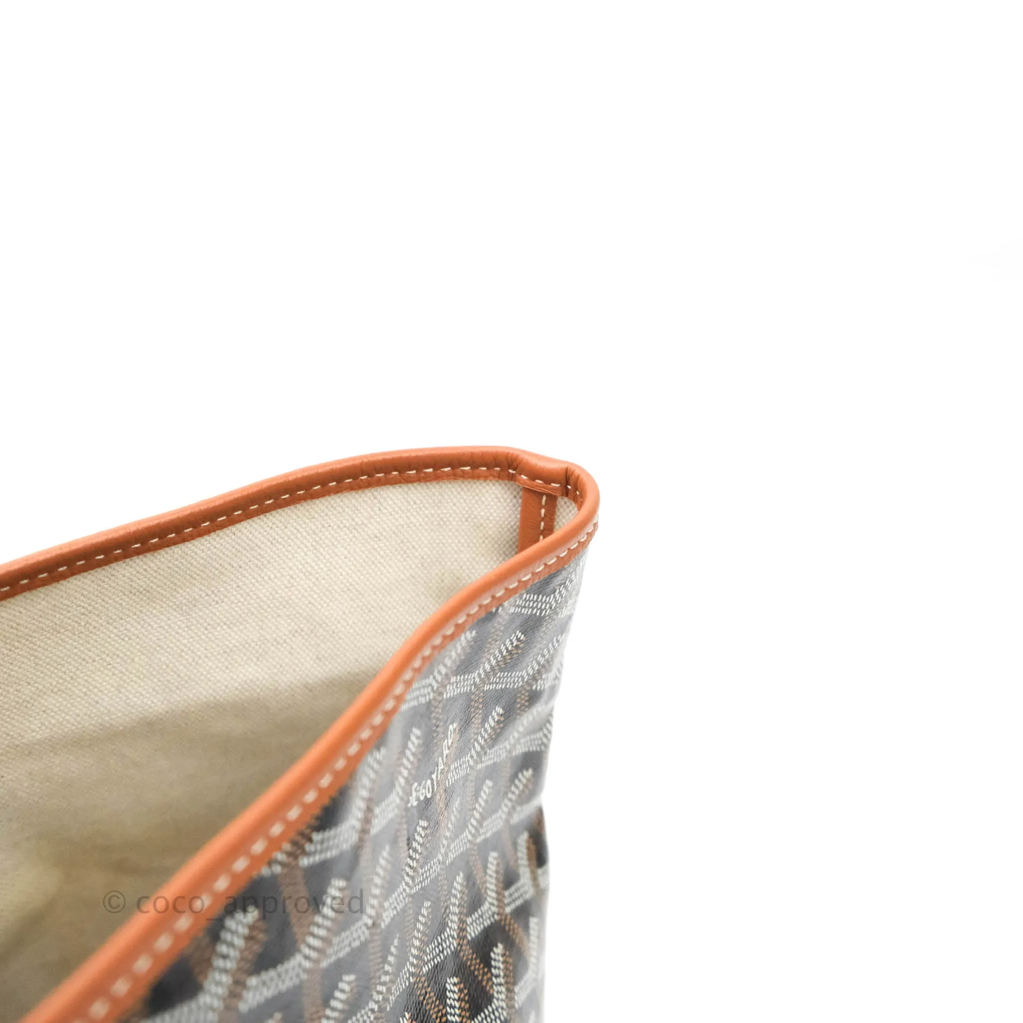 Goyard Saint Louis Black/Tan PM