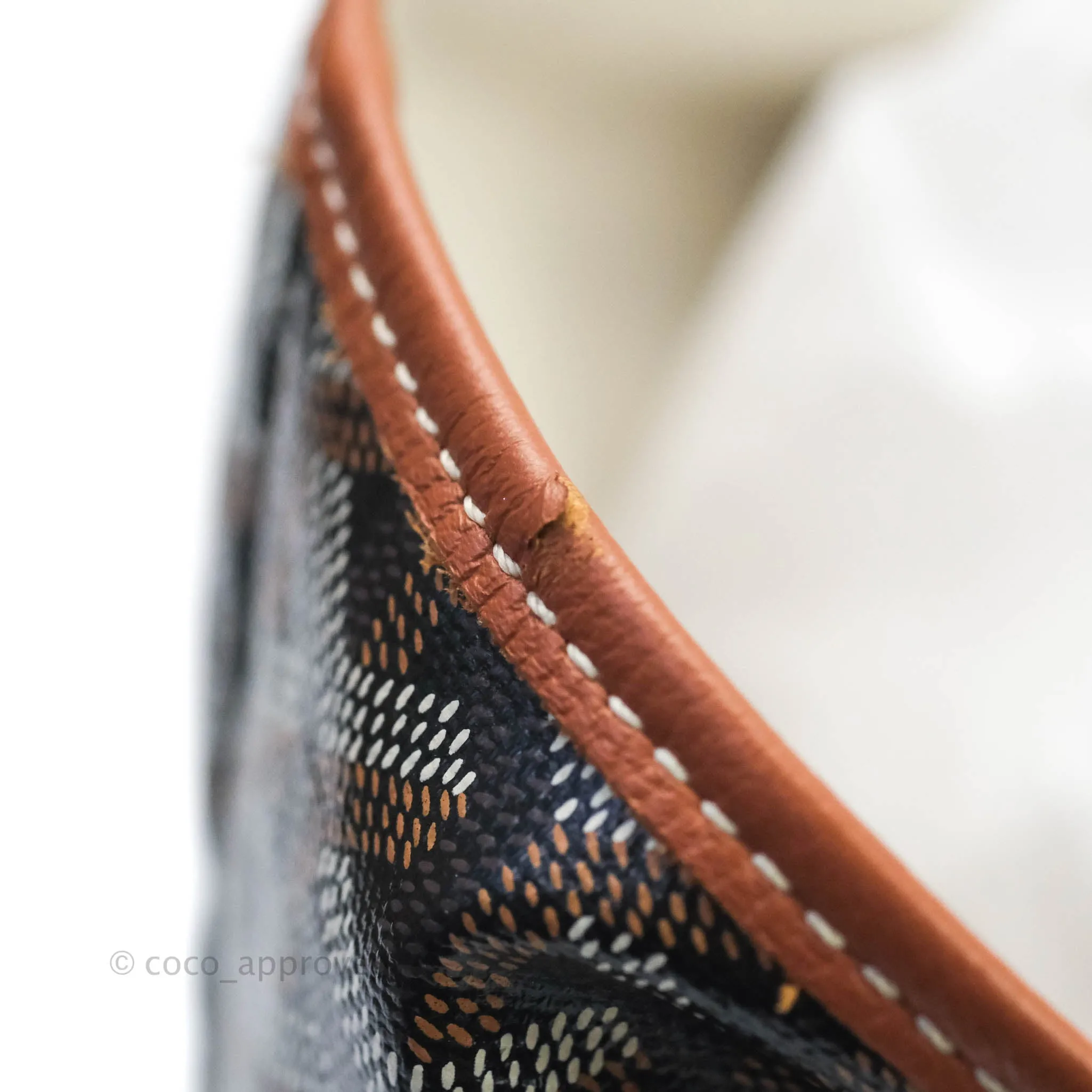Goyard Saint Louis Black/Tan PM