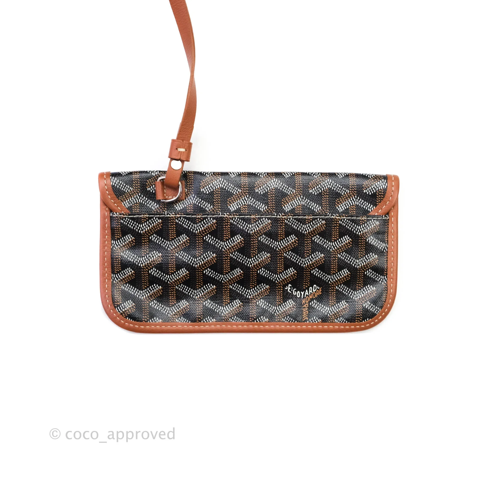 Goyard Saint Louis Black/Tan PM