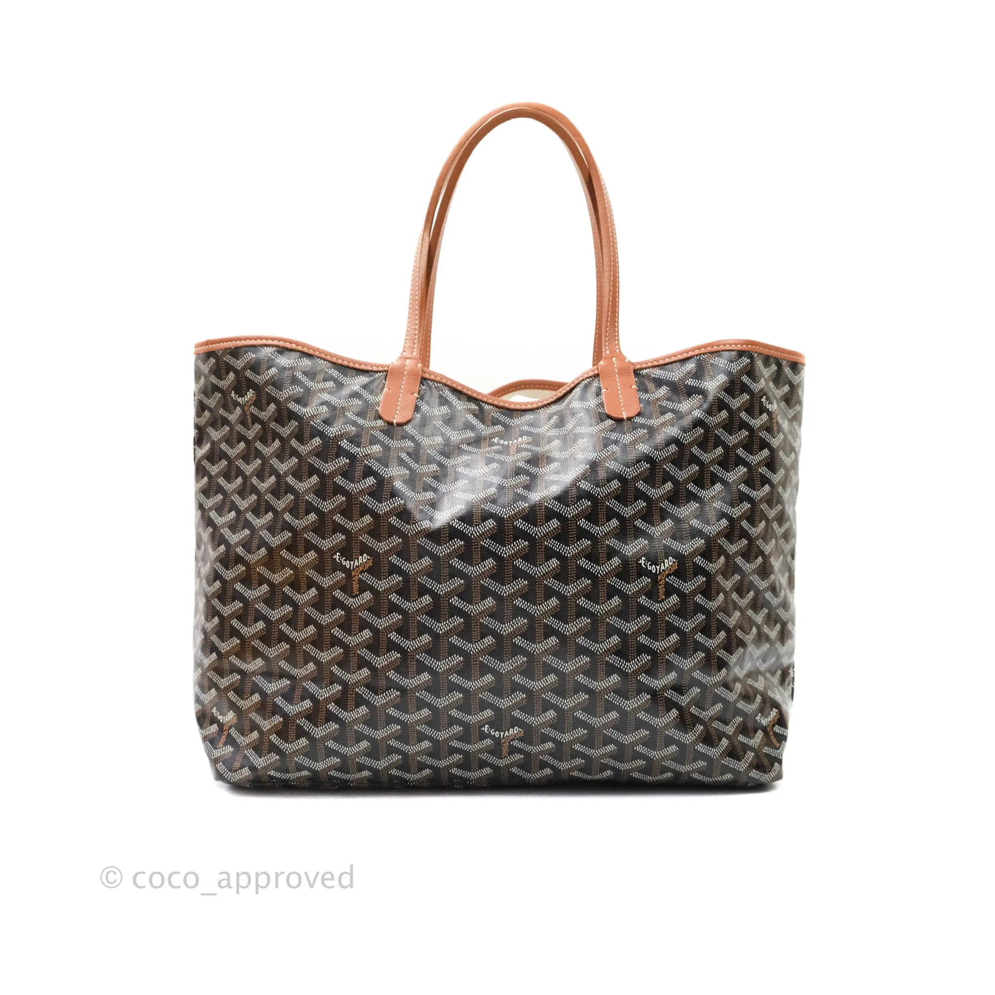 Goyard Saint Louis Black/Tan PM
