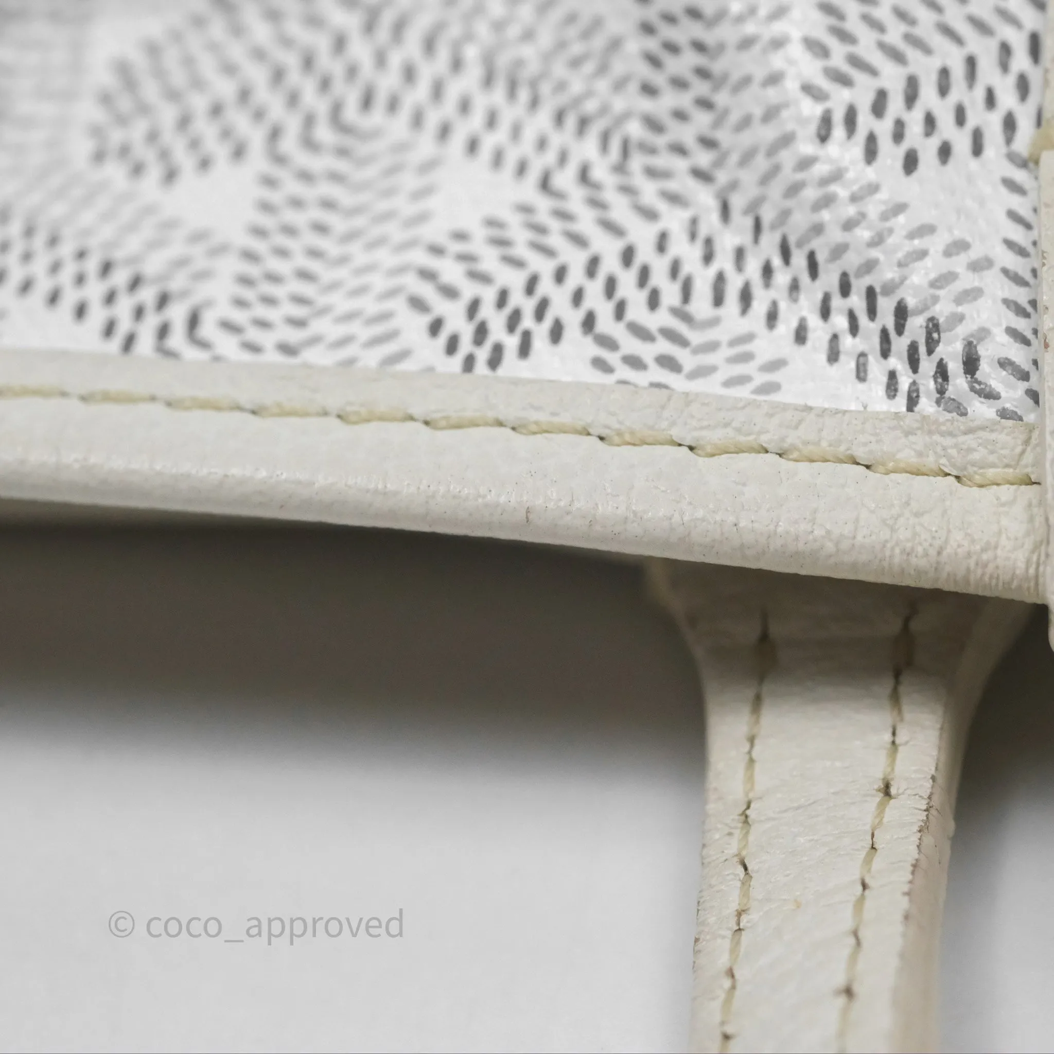 Goyard Saint Louis Tote Bag GM Blanc White