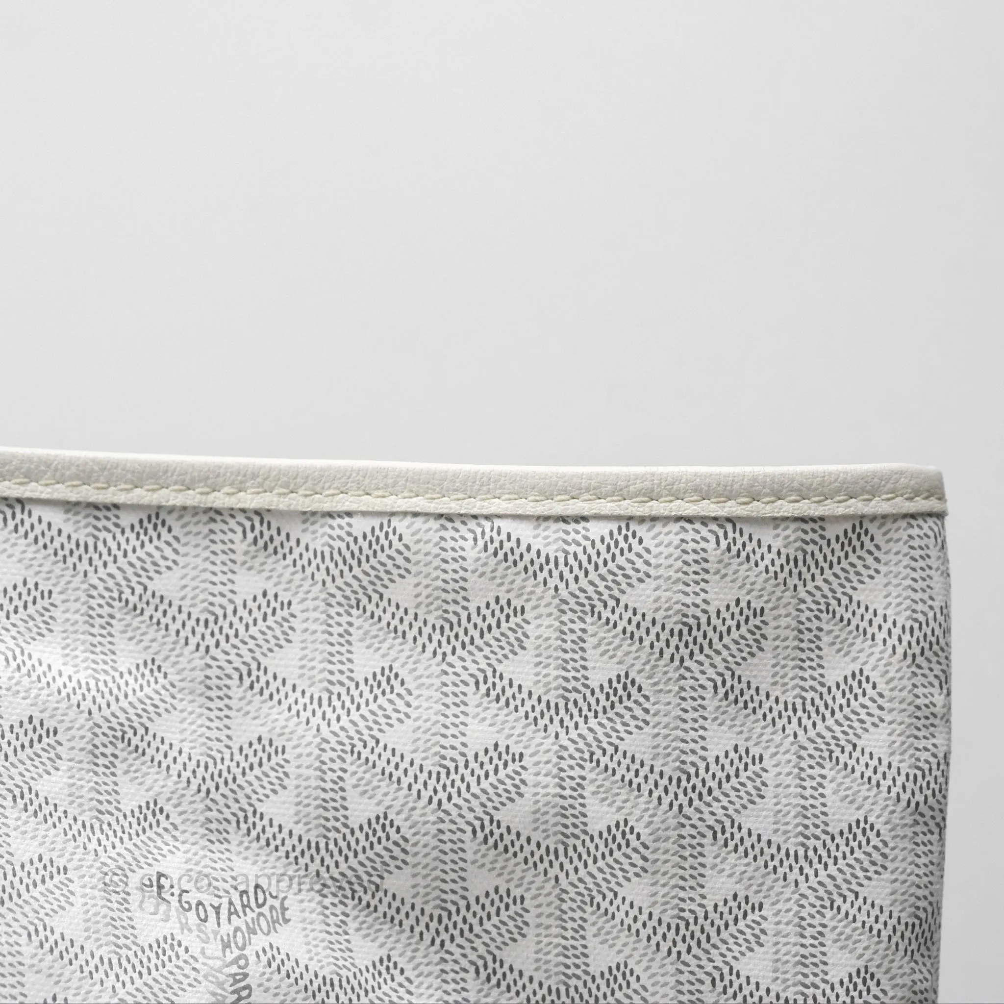 Goyard Saint Louis Tote Bag GM Blanc White