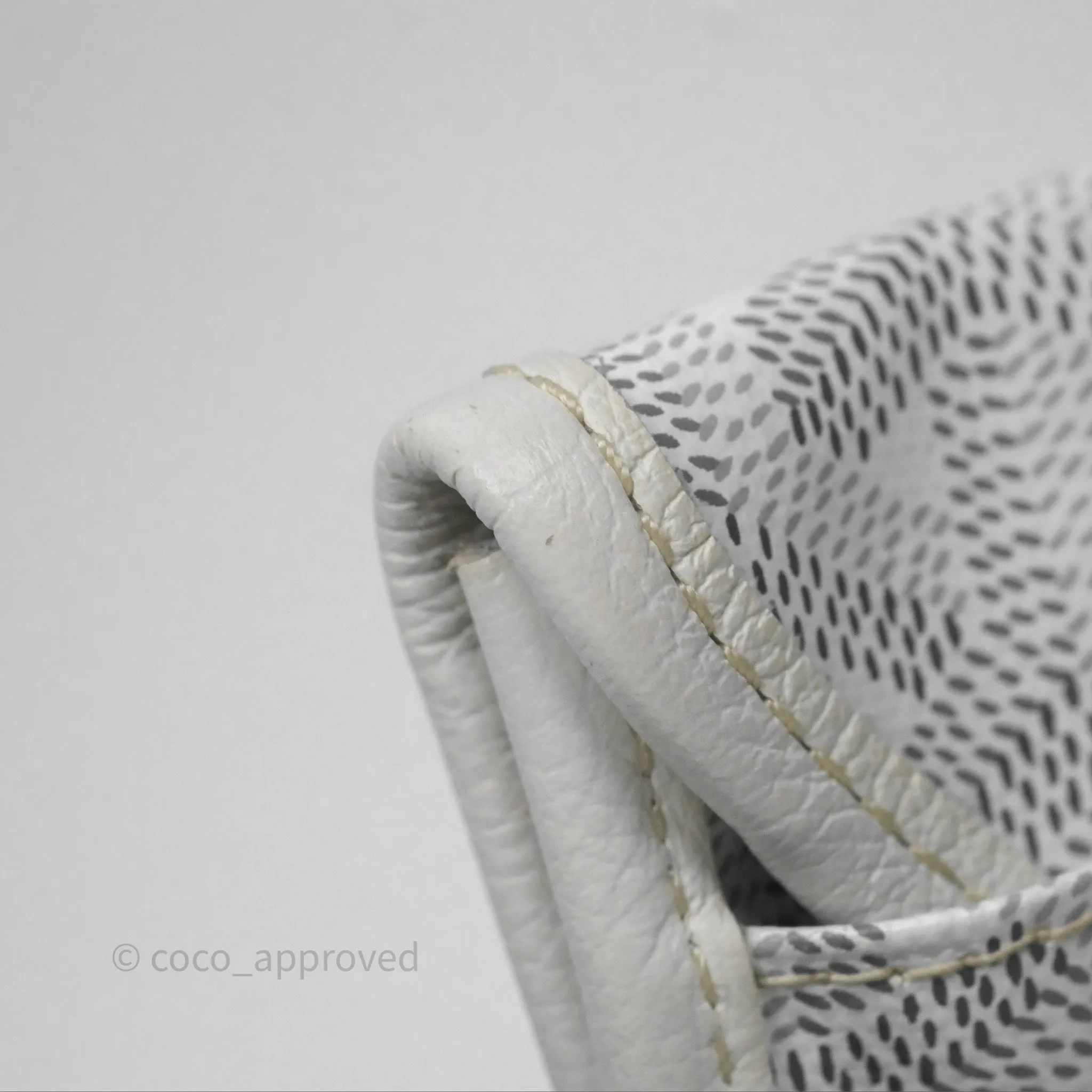Goyard Saint Louis Tote Bag GM Blanc White