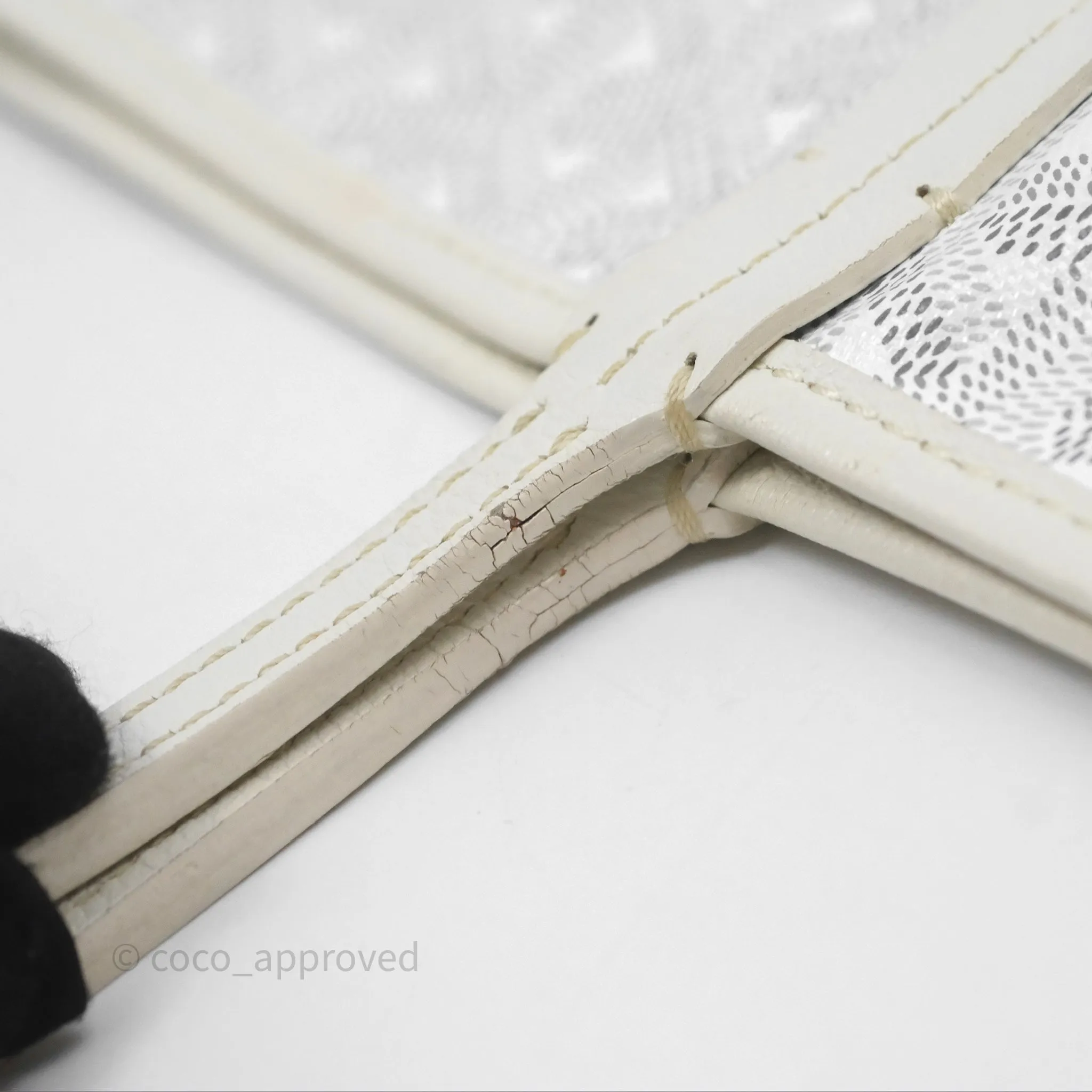 Goyard Saint Louis Tote Bag GM Blanc White