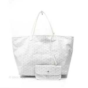 Goyard Saint Louis Tote Bag GM Blanc White