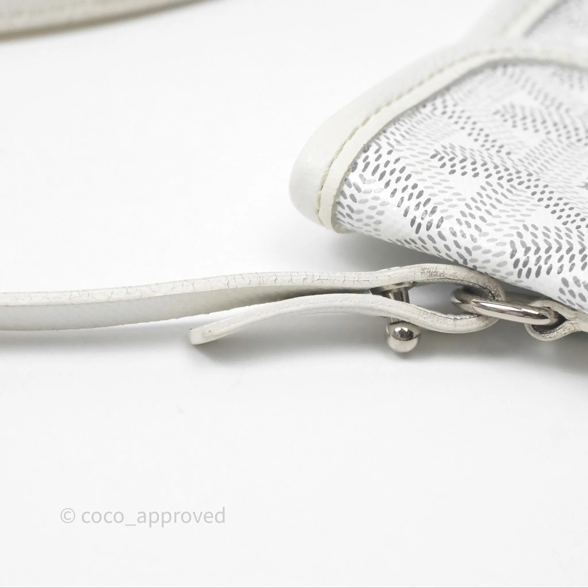 Goyard Saint Louis Tote Bag GM Blanc White