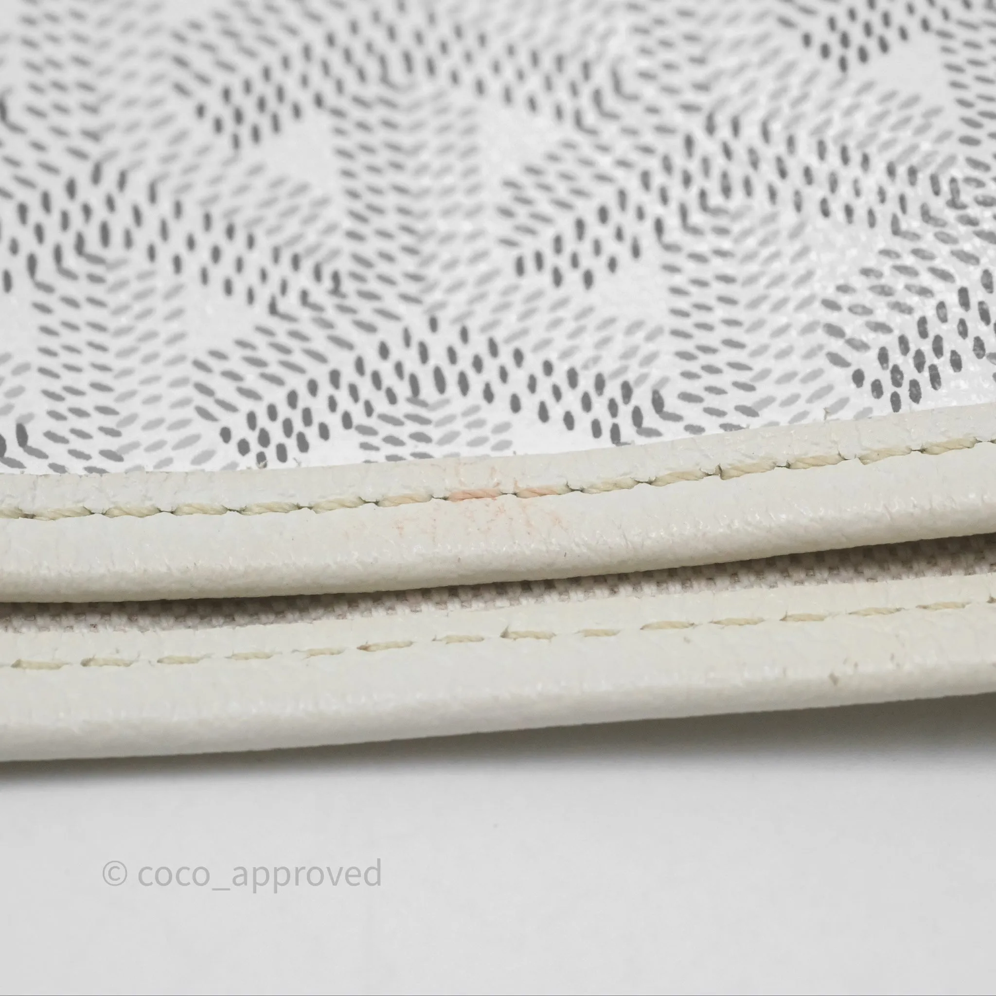 Goyard Saint Louis Tote Bag GM Blanc White