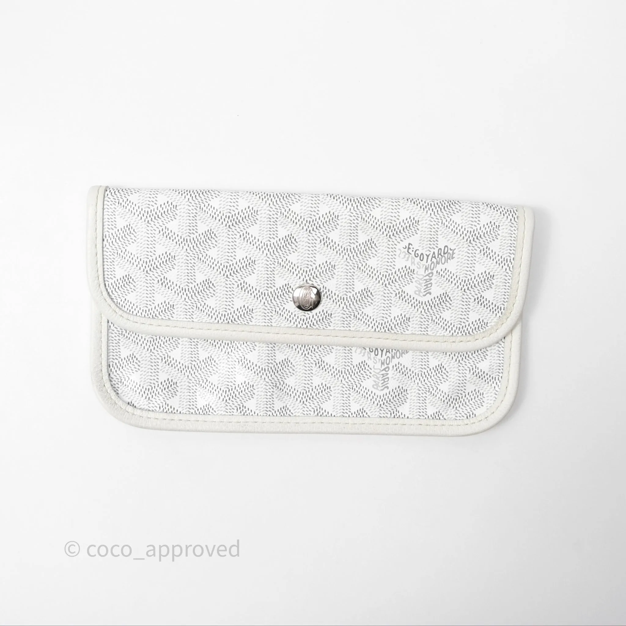 Goyard Saint Louis Tote Bag GM Blanc White