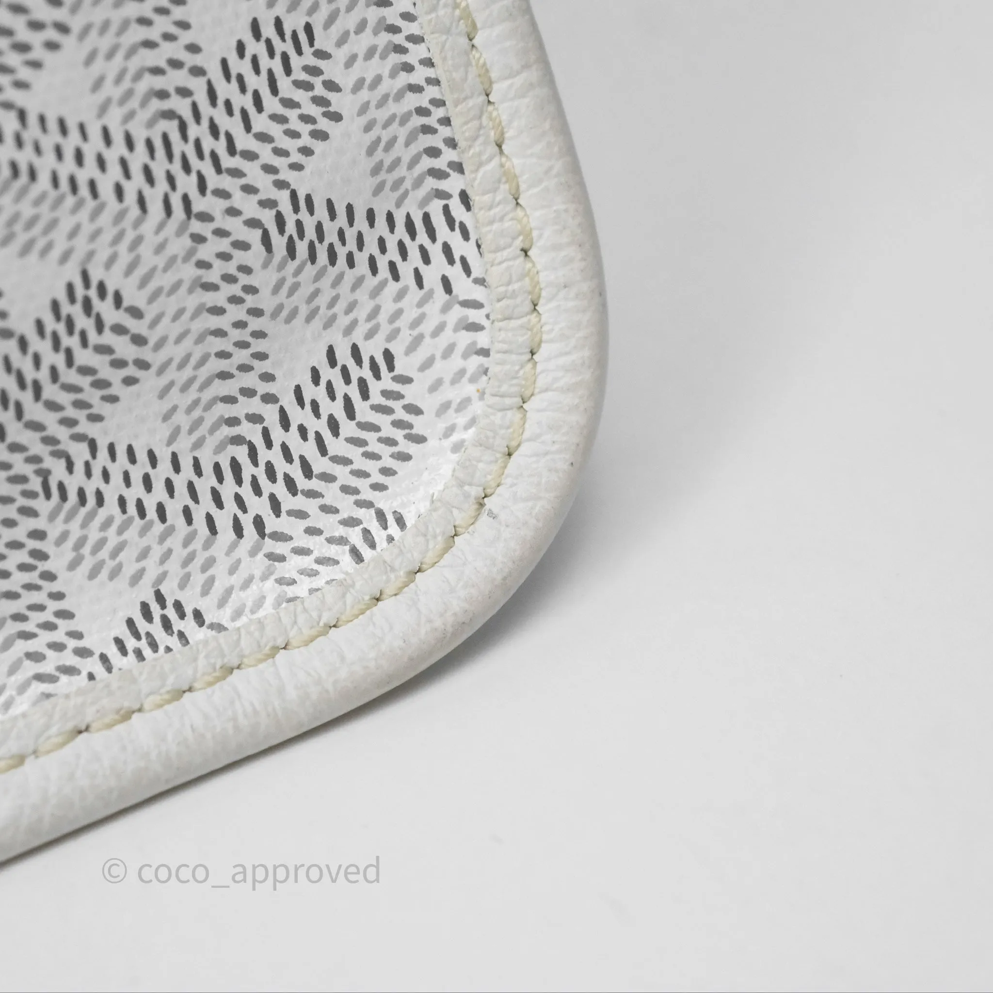 Goyard Saint Louis Tote Bag GM Blanc White