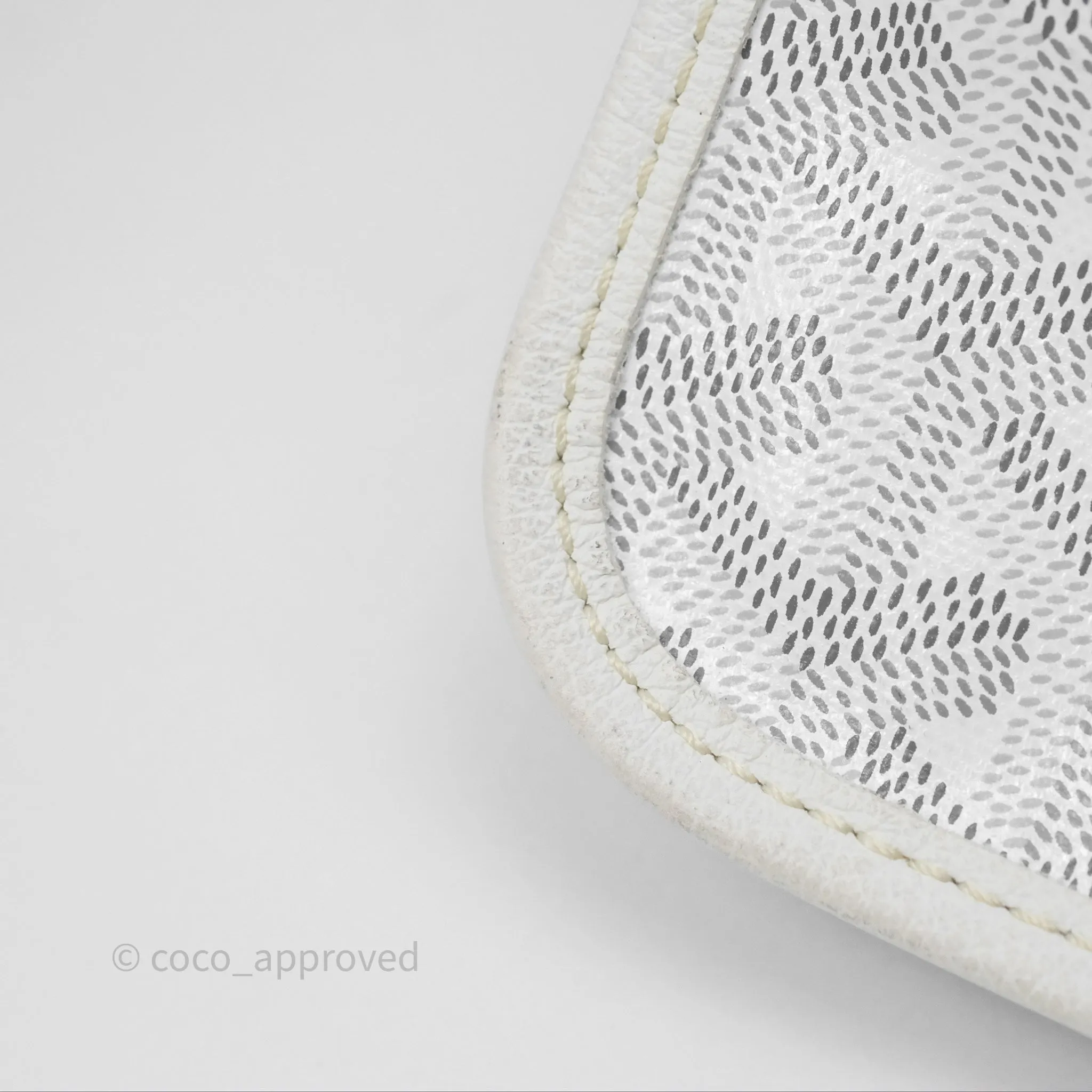 Goyard Saint Louis Tote Bag GM Blanc White