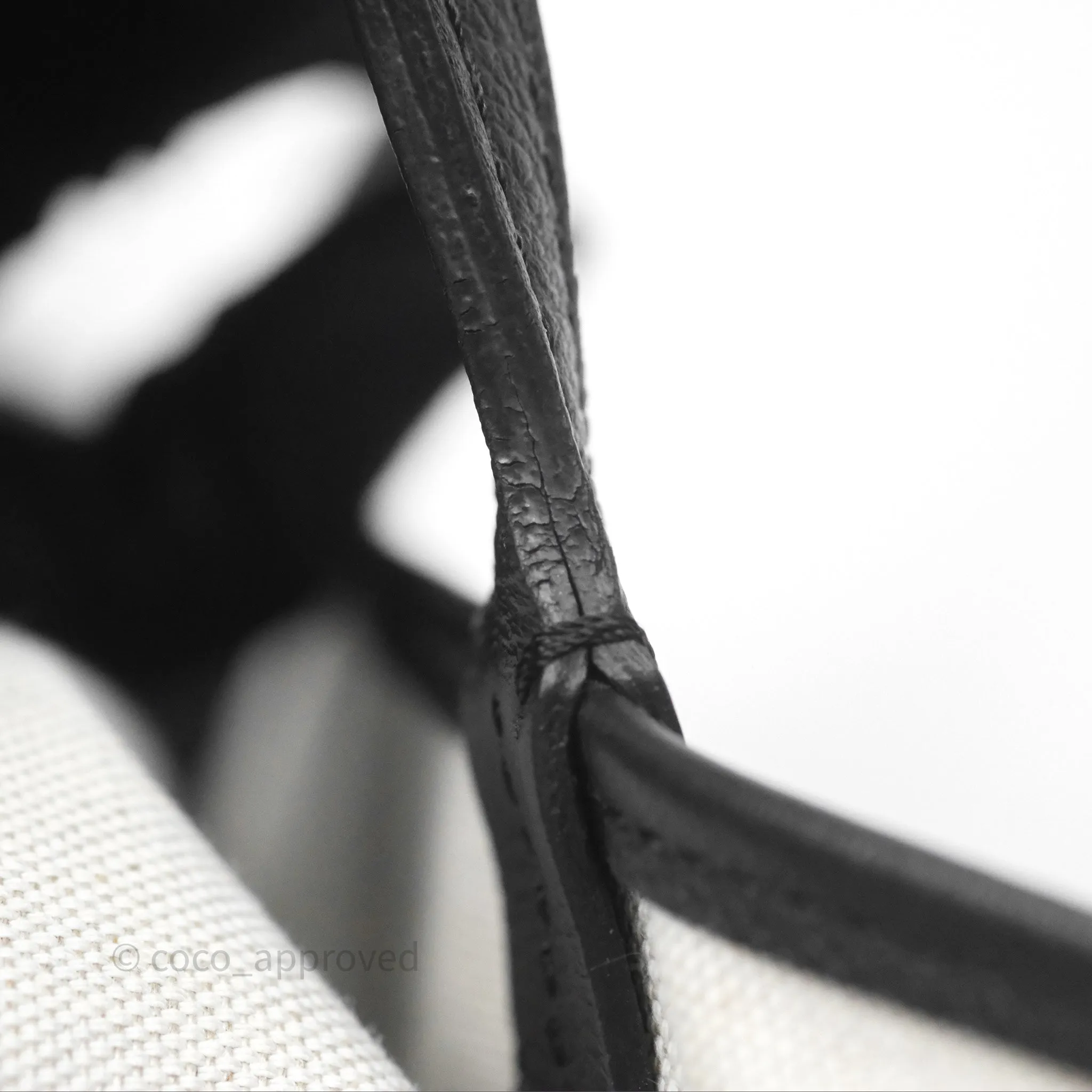 Goyard Saint Louis Tote Bag PM Black Noir Canvas