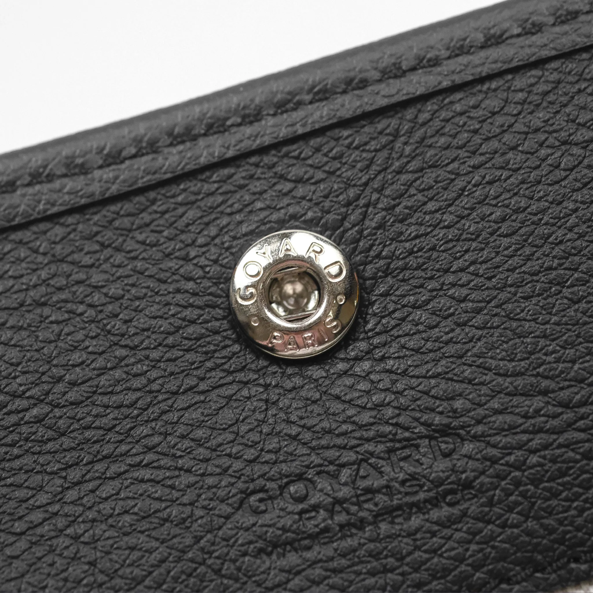 Goyard Saint Louis Tote Bag PM Black Noir Canvas