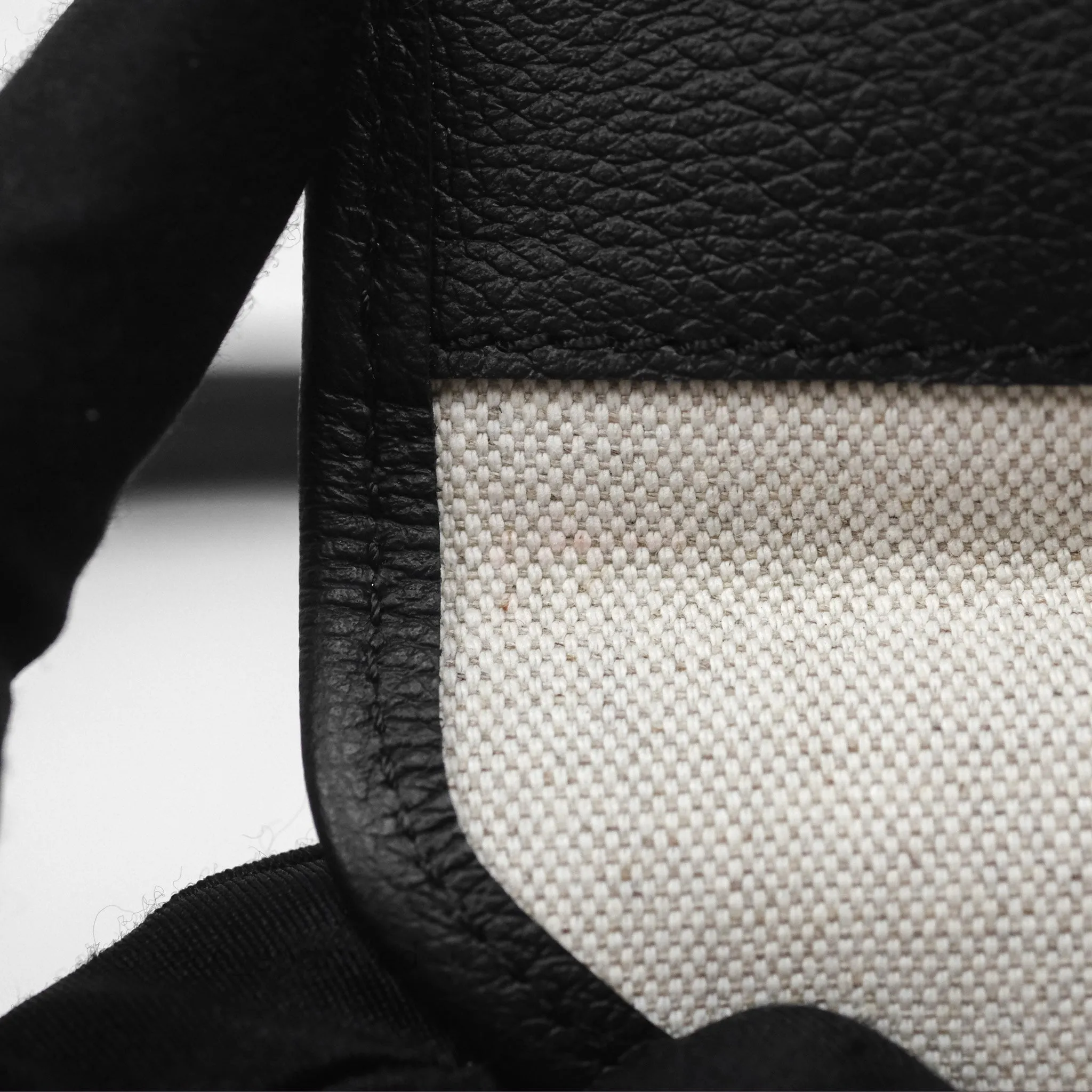 Goyard Saint Louis Tote Bag PM Black Noir Canvas