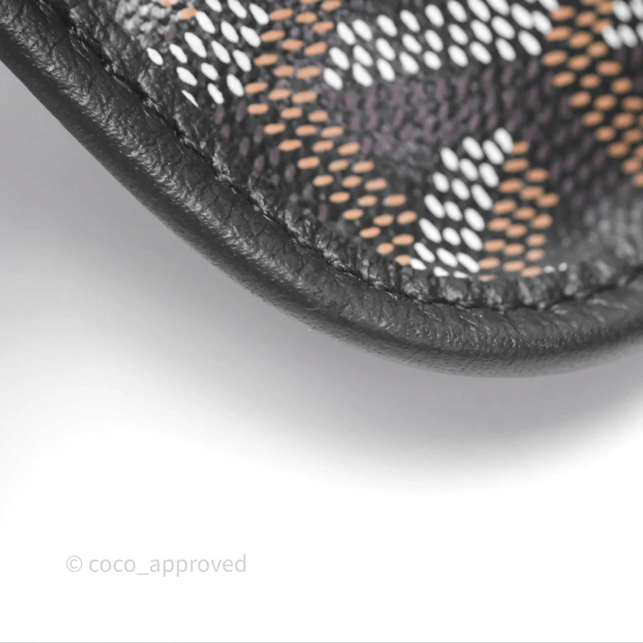 Goyard Saint Louis Tote Bag PM Black Noir Canvas