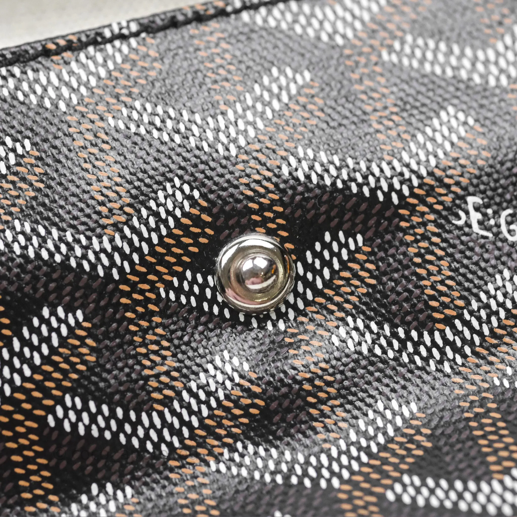Goyard Saint Louis Tote Bag PM Black Noir Canvas