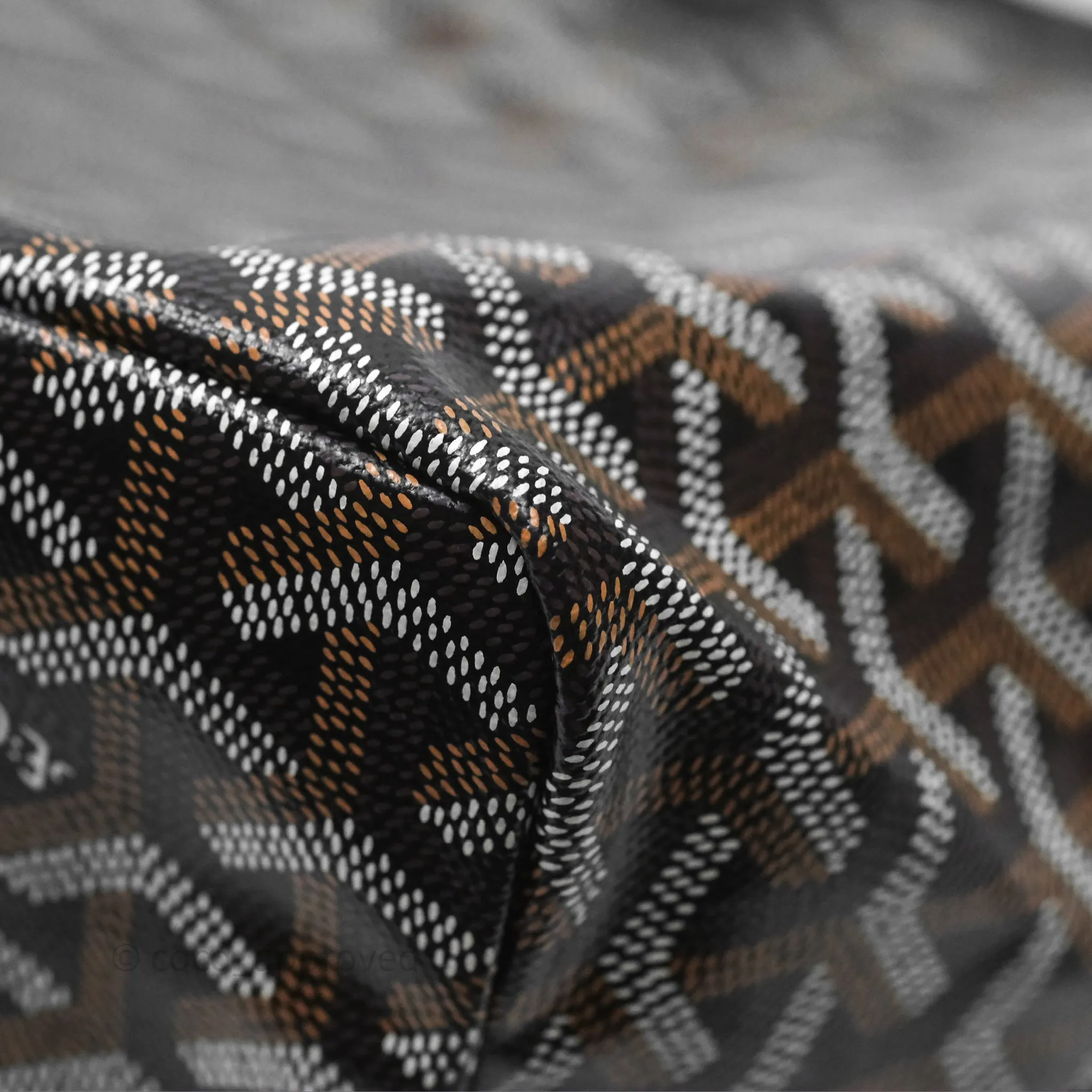 Goyard Saint Louis Tote Bag PM Black Noir Canvas