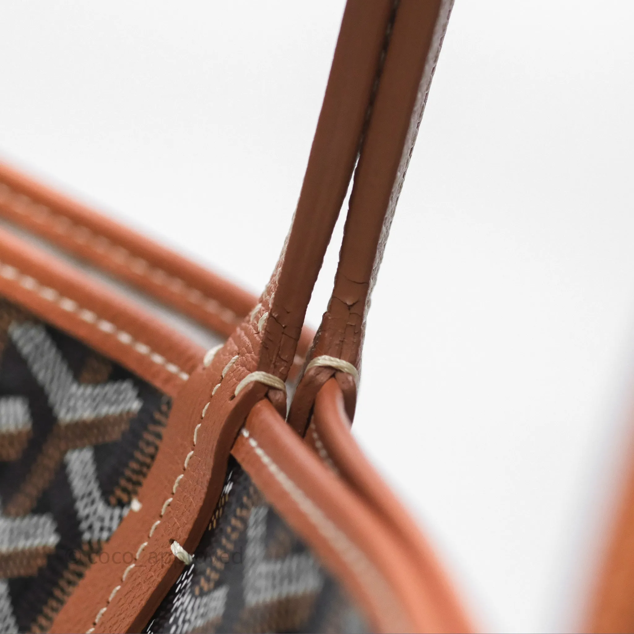 Goyard Saint Louis Tote PM Black/Tan