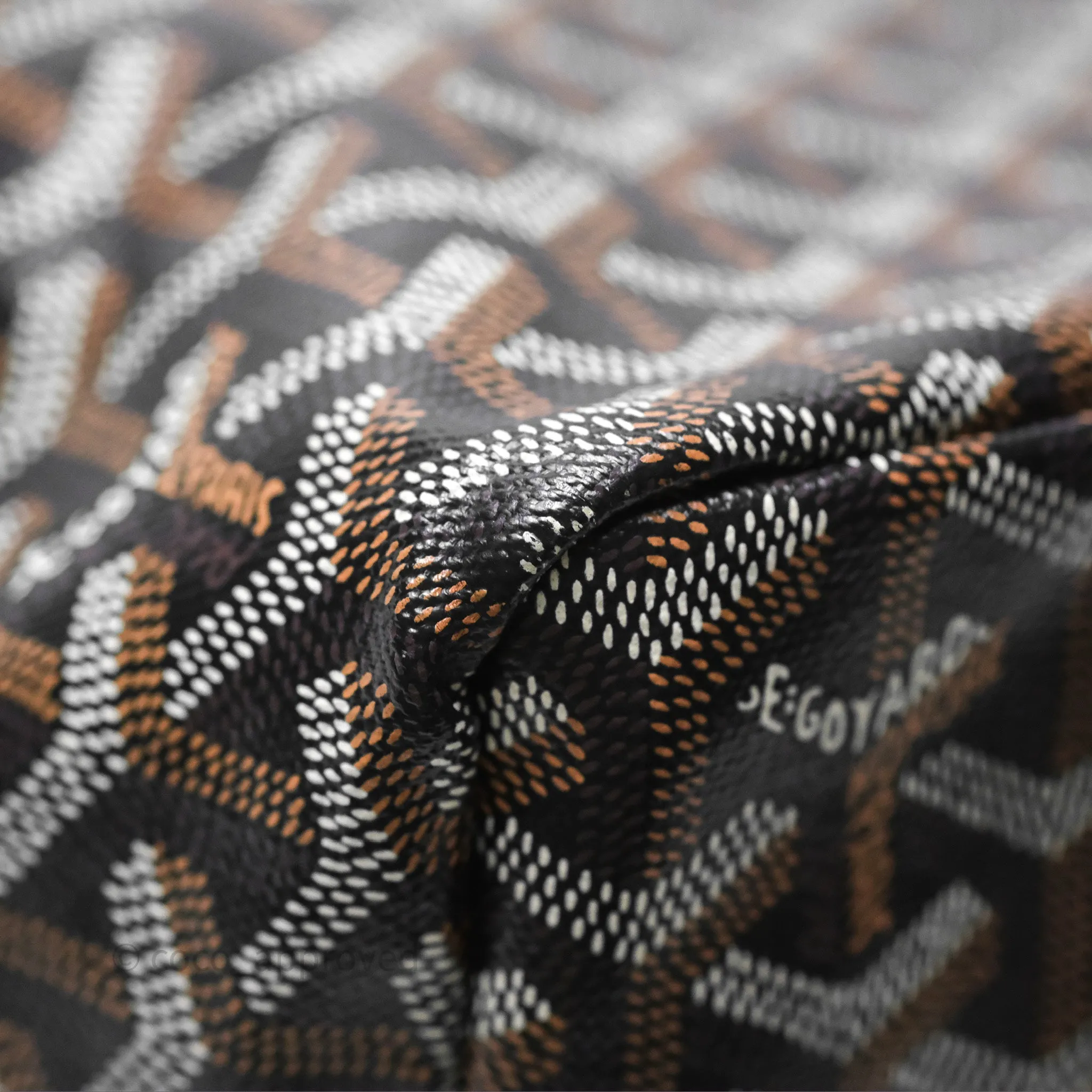 Goyard Saint Louis Tote PM Black/Tan
