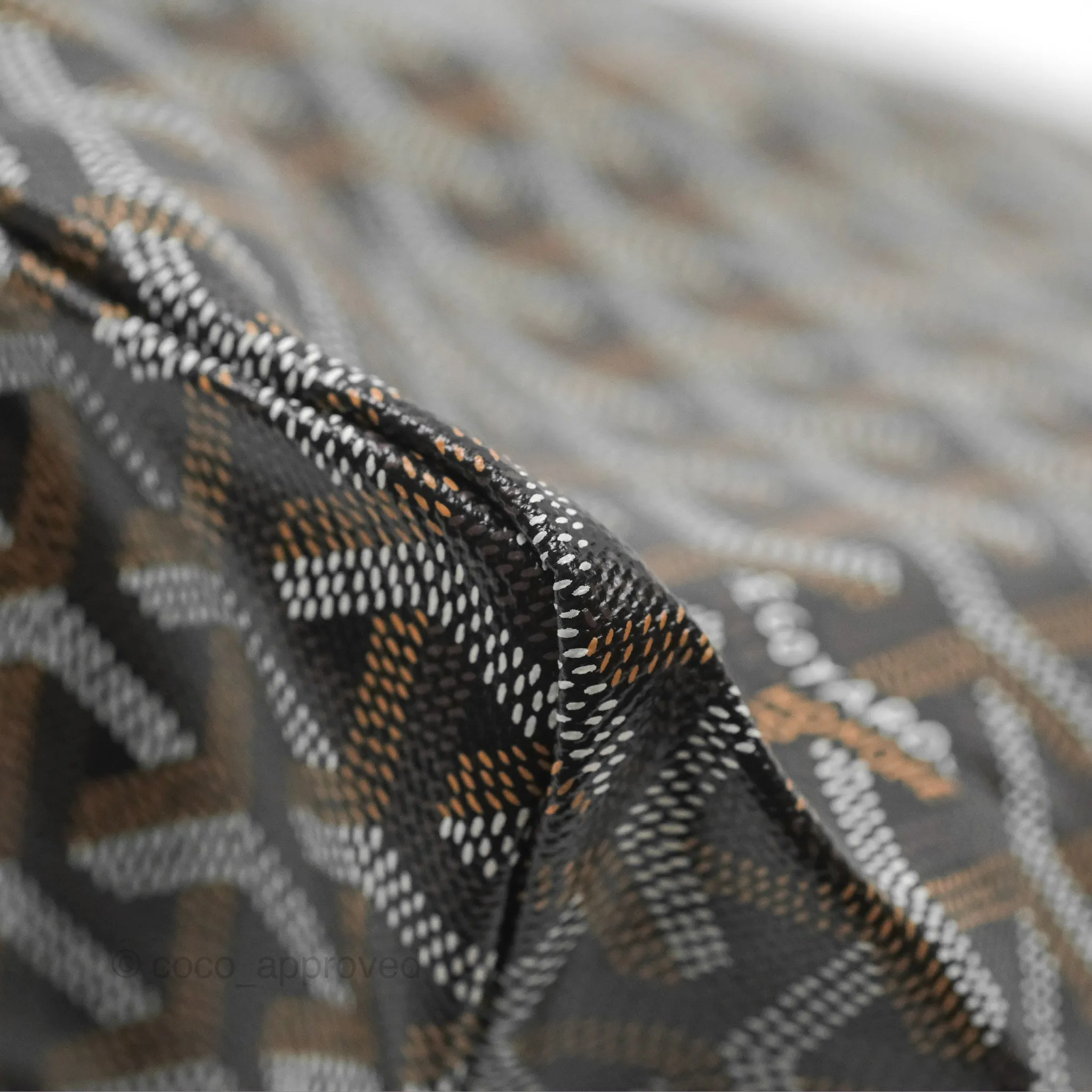 Goyard Saint Louis Tote PM Black/Tan