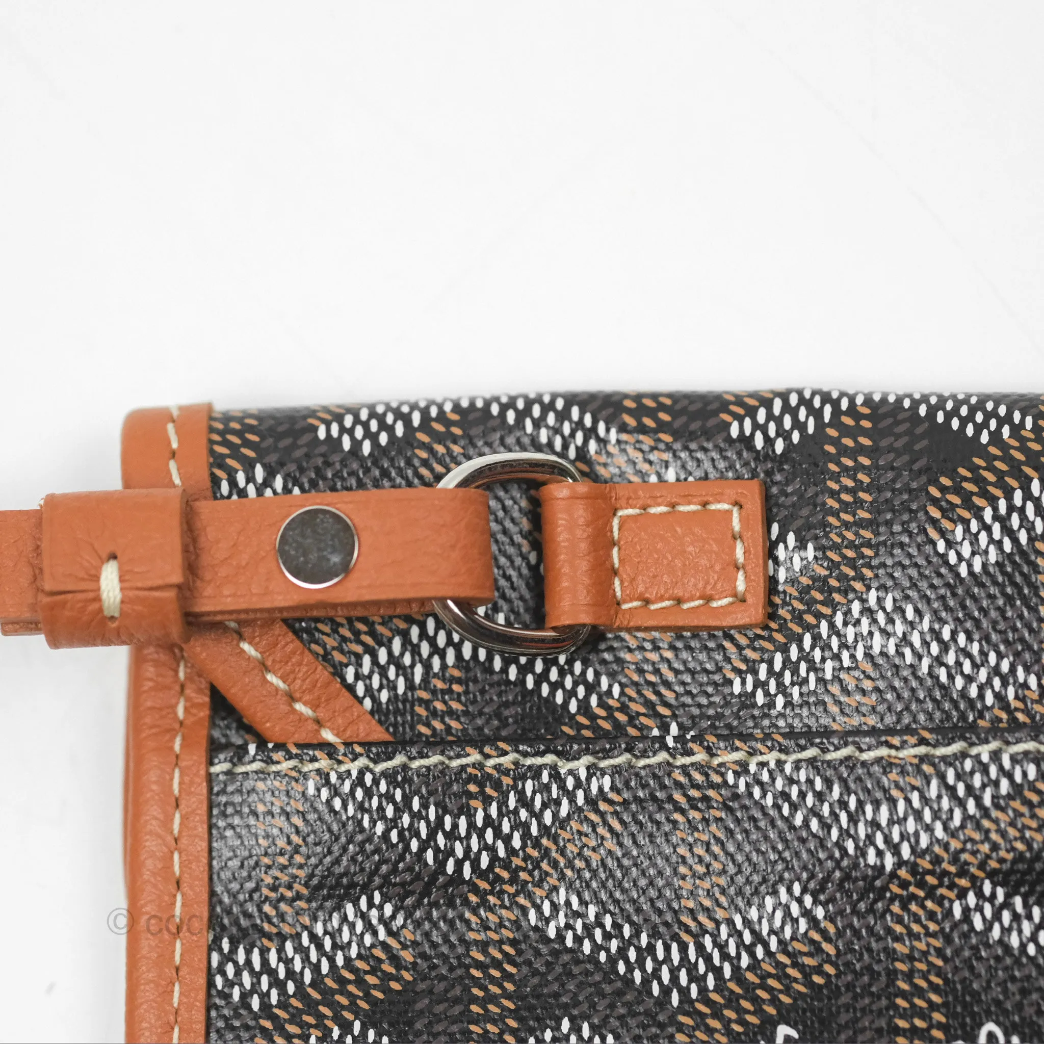 Goyard Saint Louis Tote PM Black/Tan