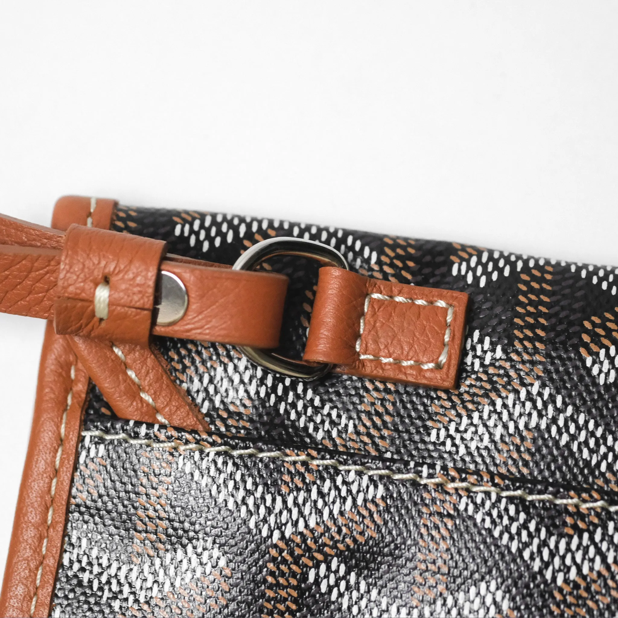 Goyard Saint Louis Tote PM Black/Tan