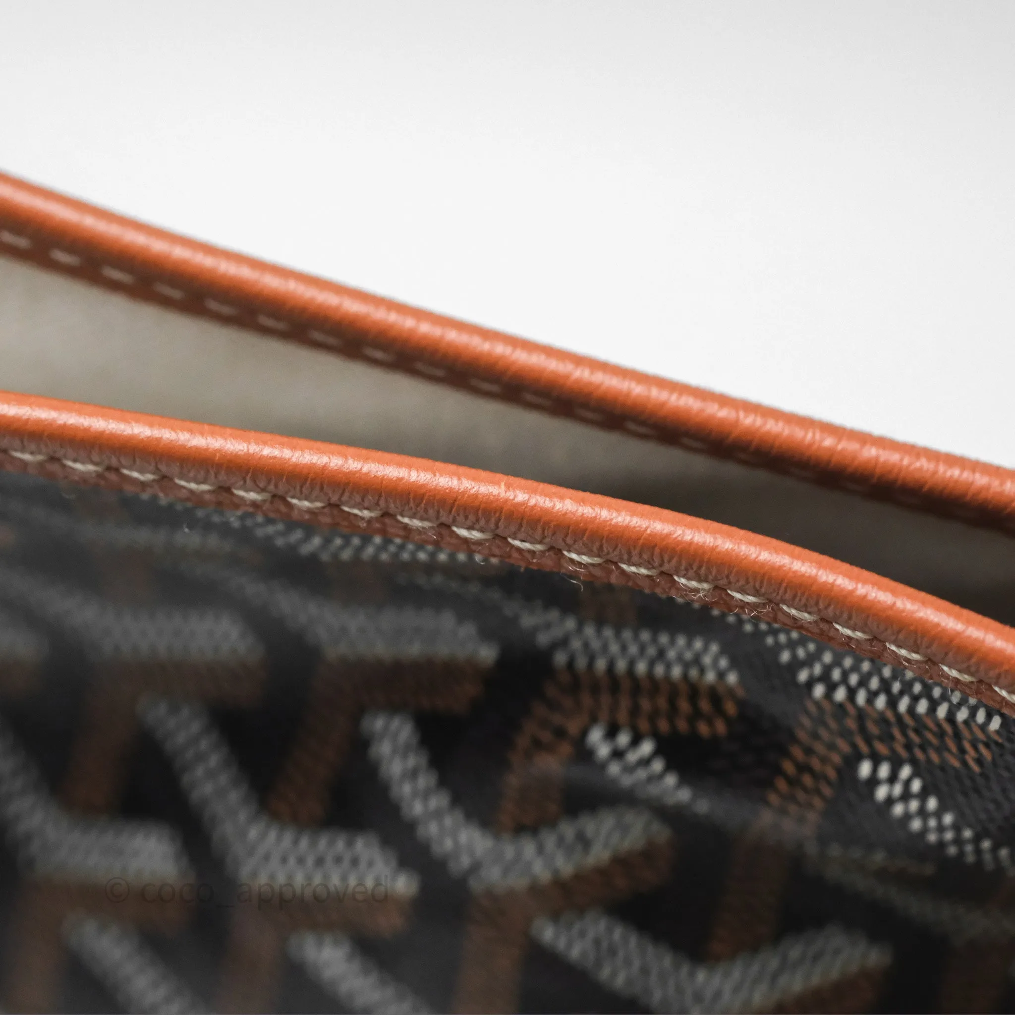 Goyard Saint Louis Tote PM Black/Tan