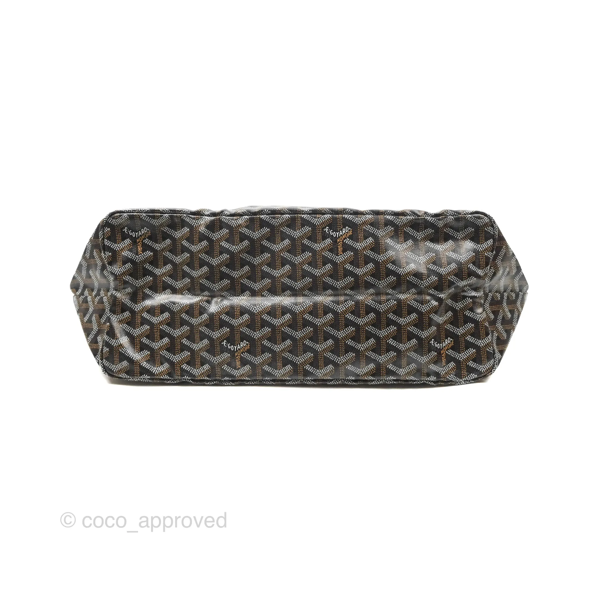 Goyard Saint Louis Tote PM Black/Tan