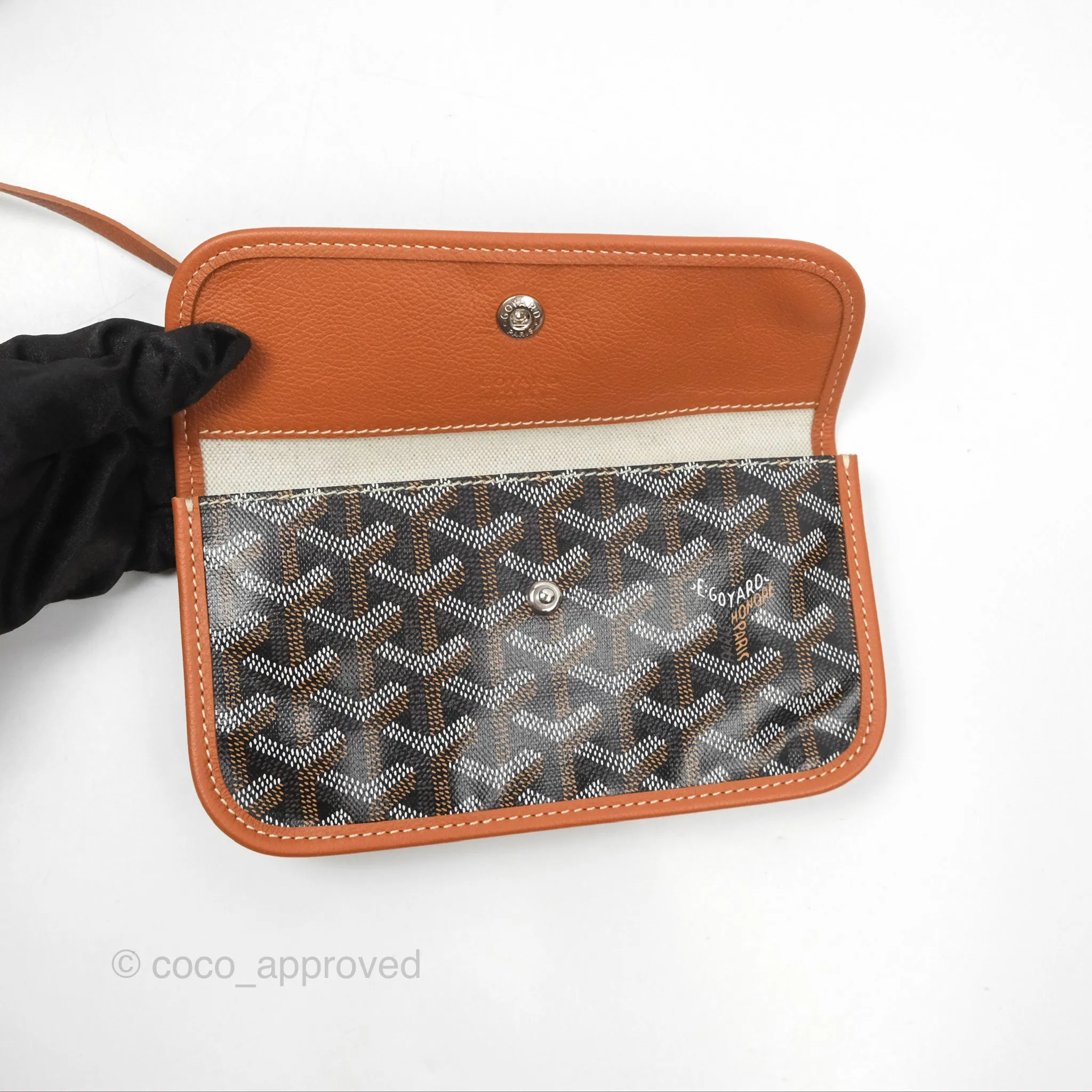 Goyard Saint Louis Tote PM Black/Tan