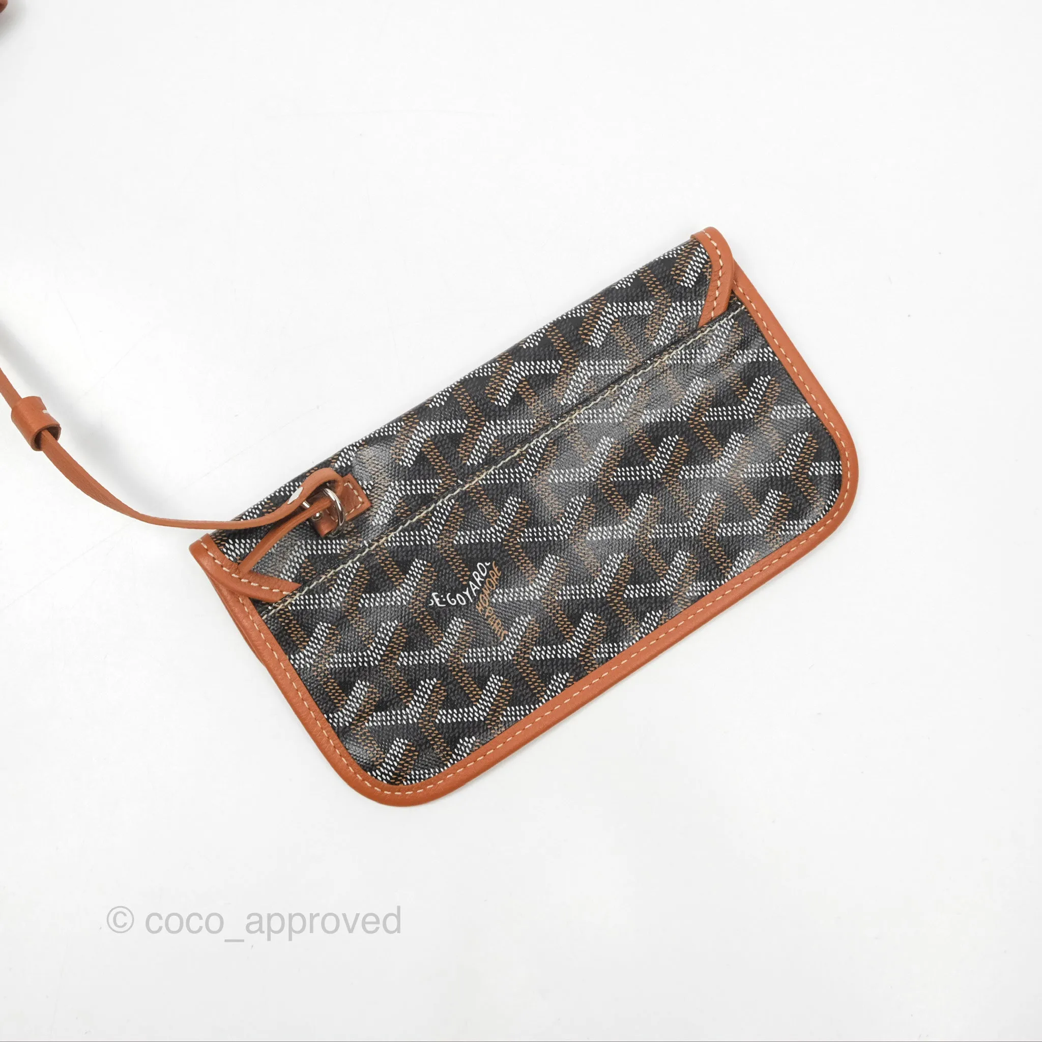Goyard Saint Louis Tote PM Black/Tan