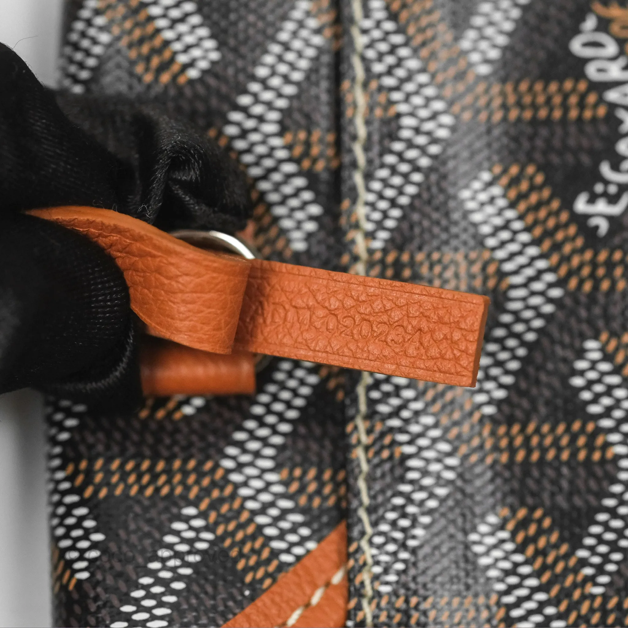 Goyard Saint Louis Tote PM Black/Tan