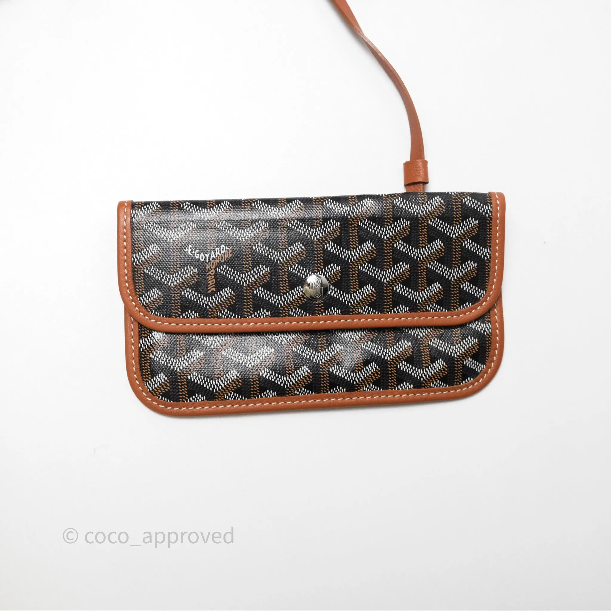 Goyard Saint Louis Tote PM Black/Tan