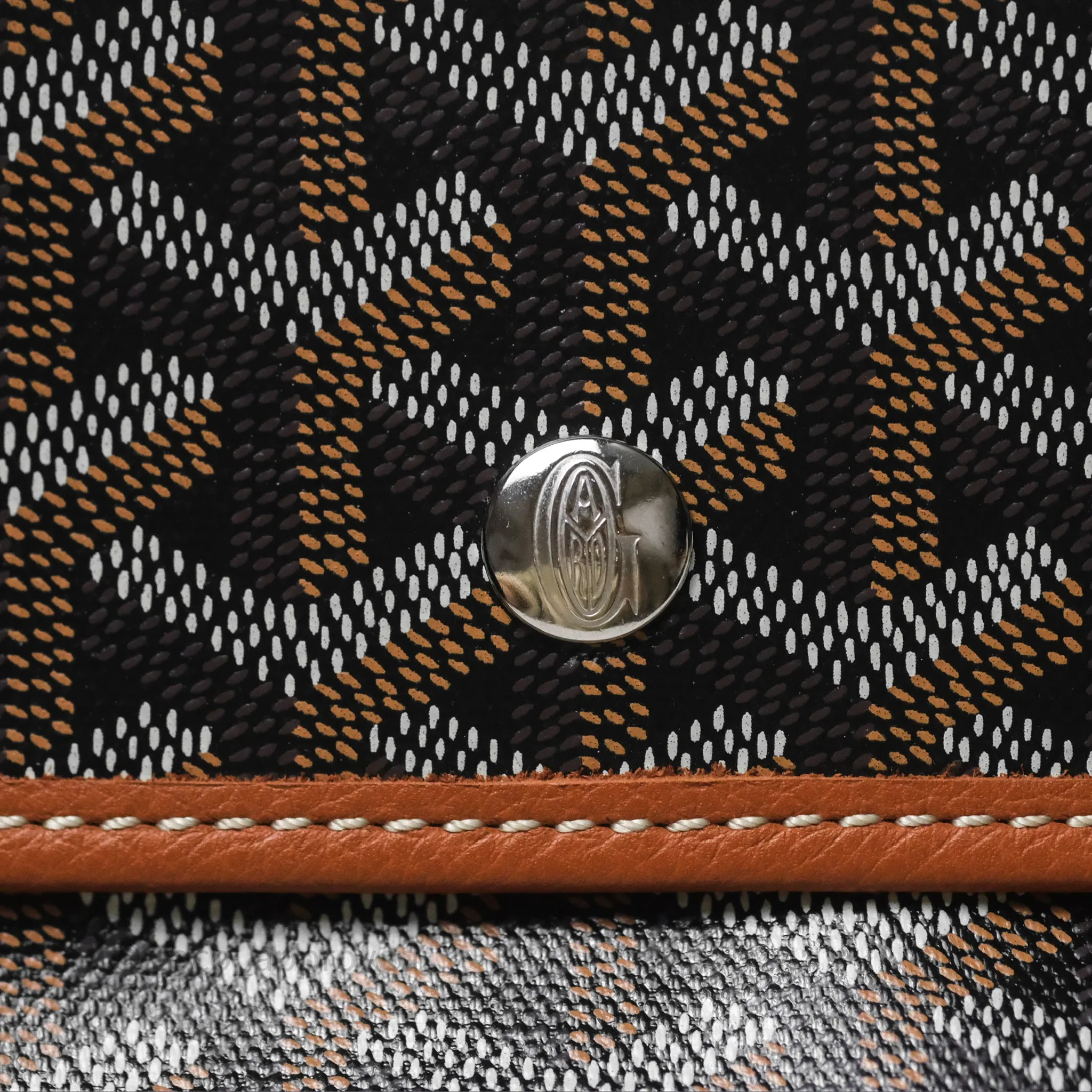 Goyard Saint Louis Tote PM Black/Tan