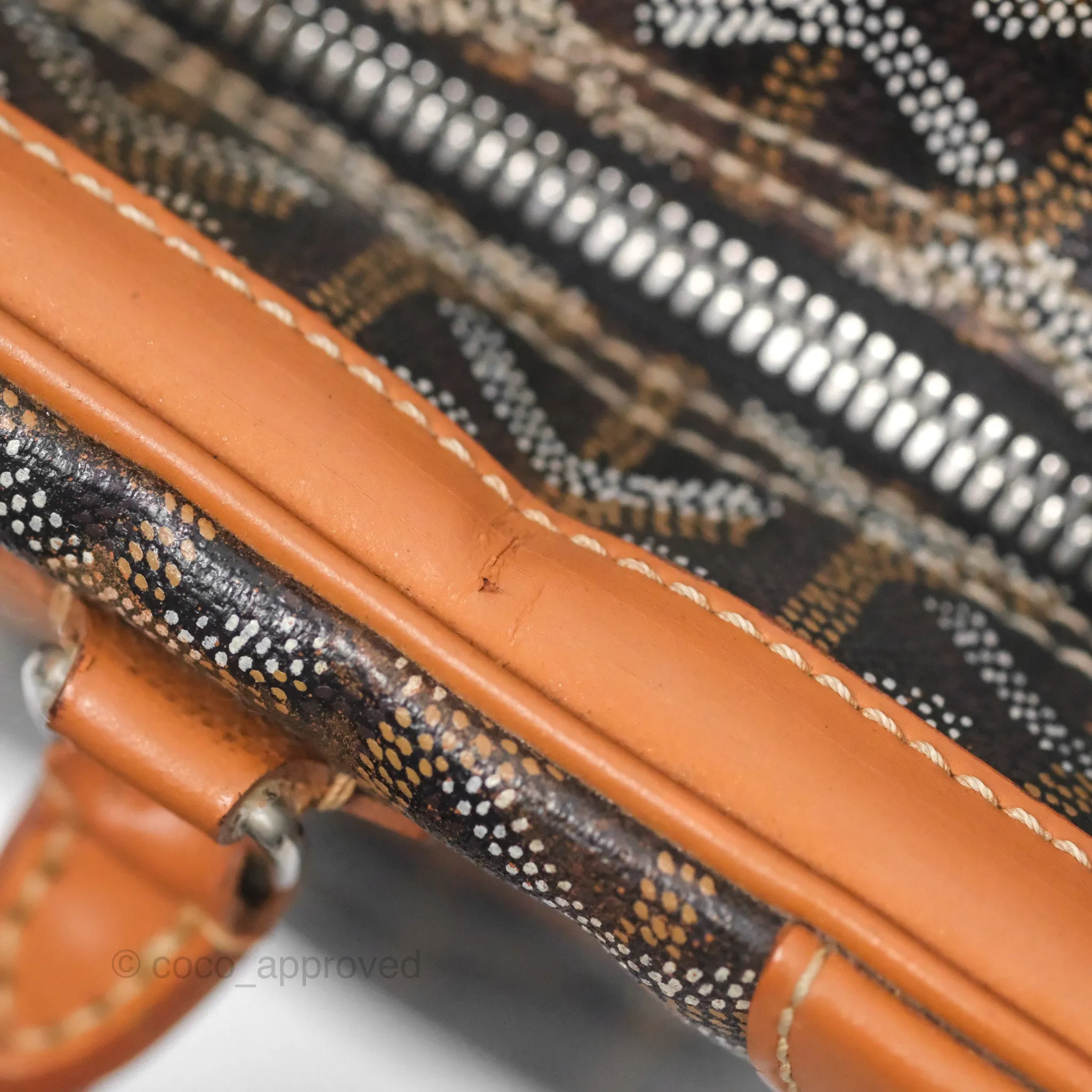 Goyard Saint Martin Bag Goyardine Canvas Black/ Tan