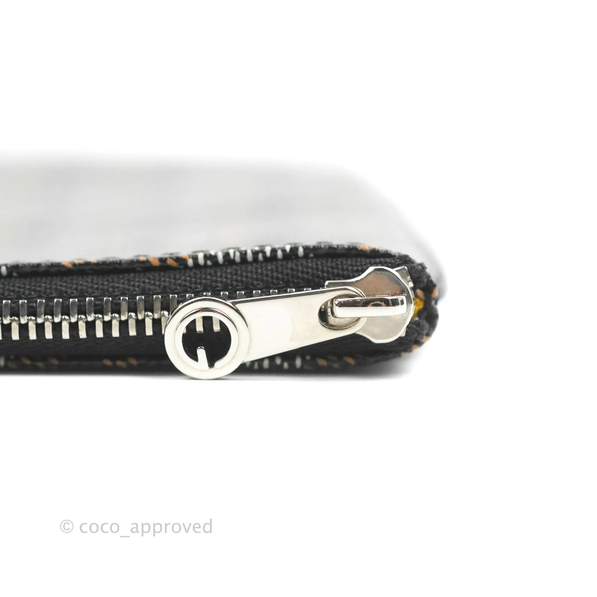 Goyard Senat Mgm Pocket Goyard Canvas & Chevroches Calfskin Silver Hardware