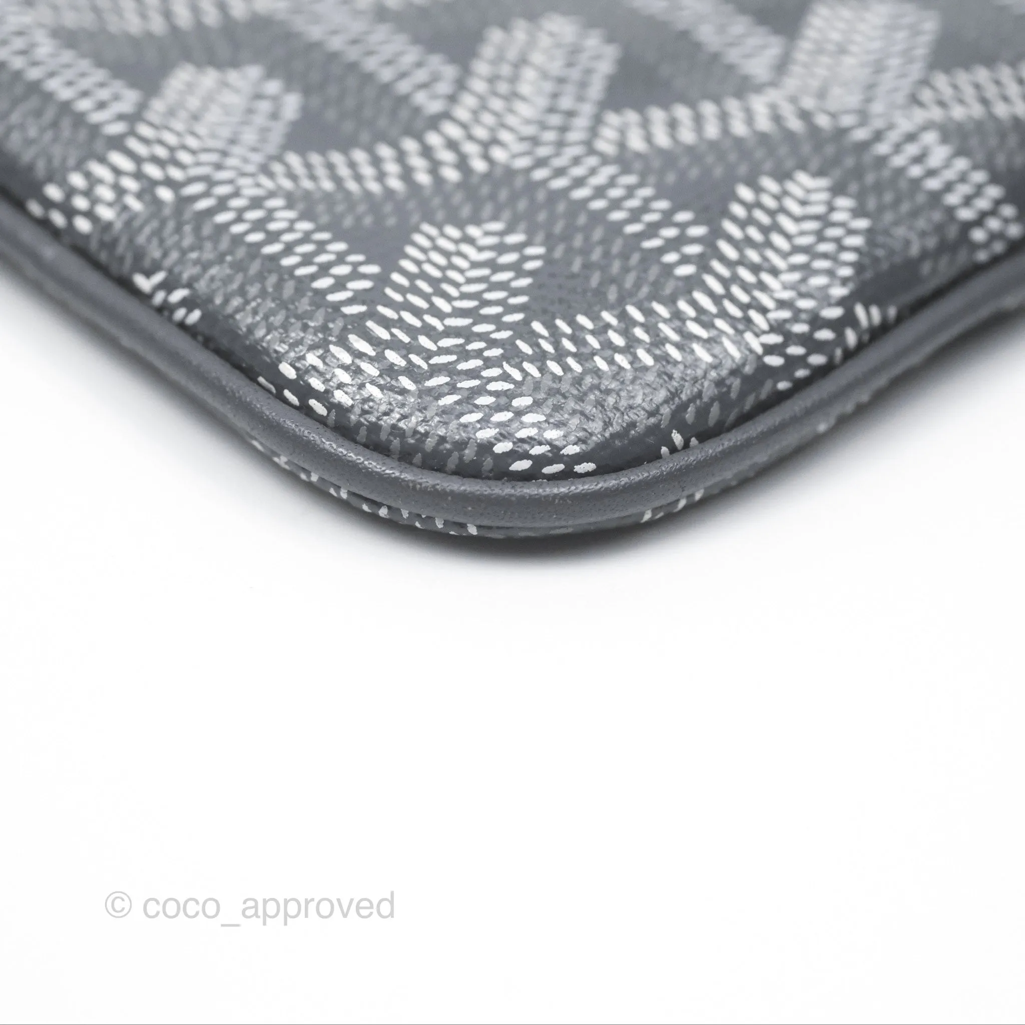 Goyard Snat Mini Pouch Grey